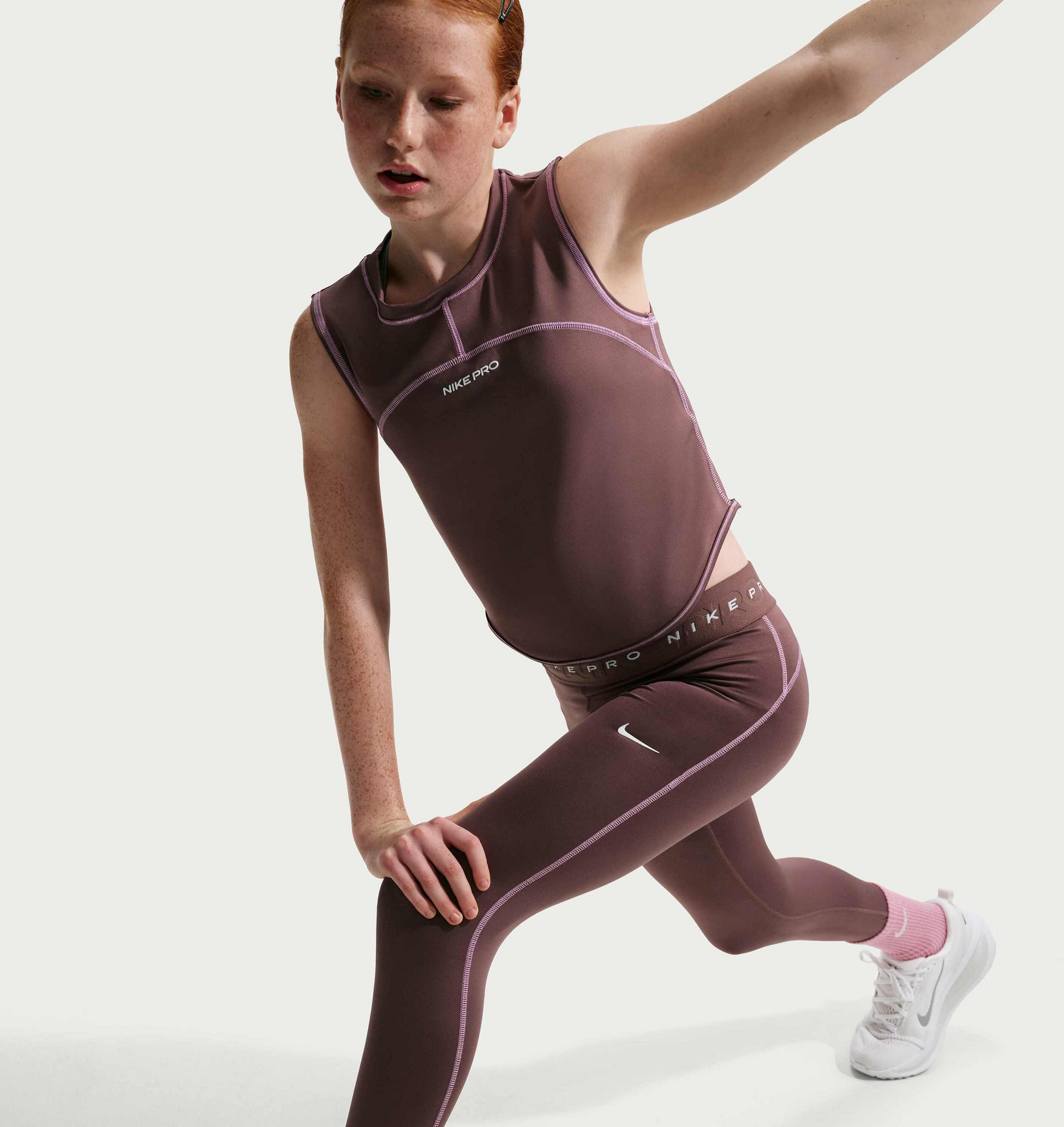 NIKE, Girls' Dri-fit Leggings Pro