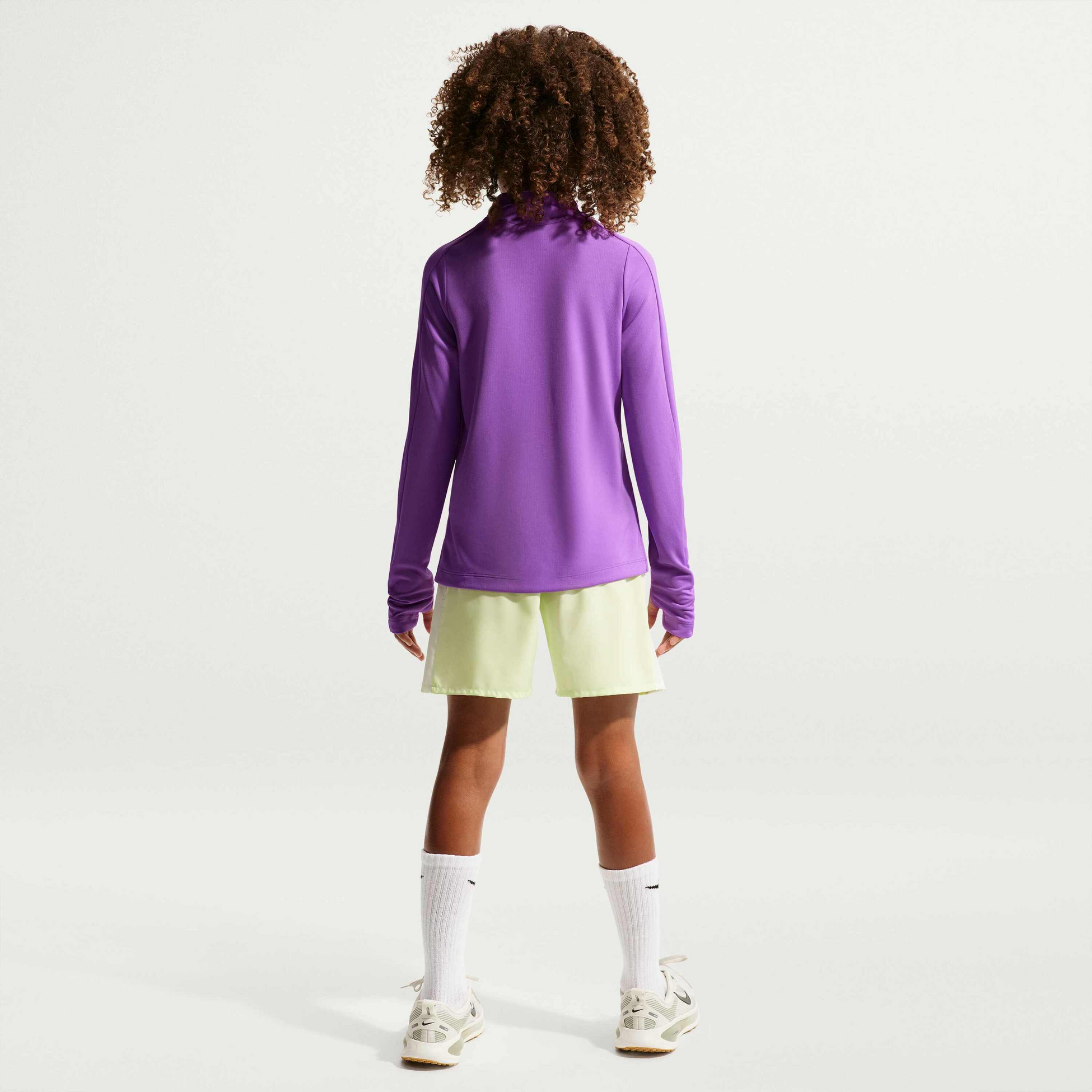 NIKE, Girls' Dri-fit Long-sleeve 1/4-zip Top Nike