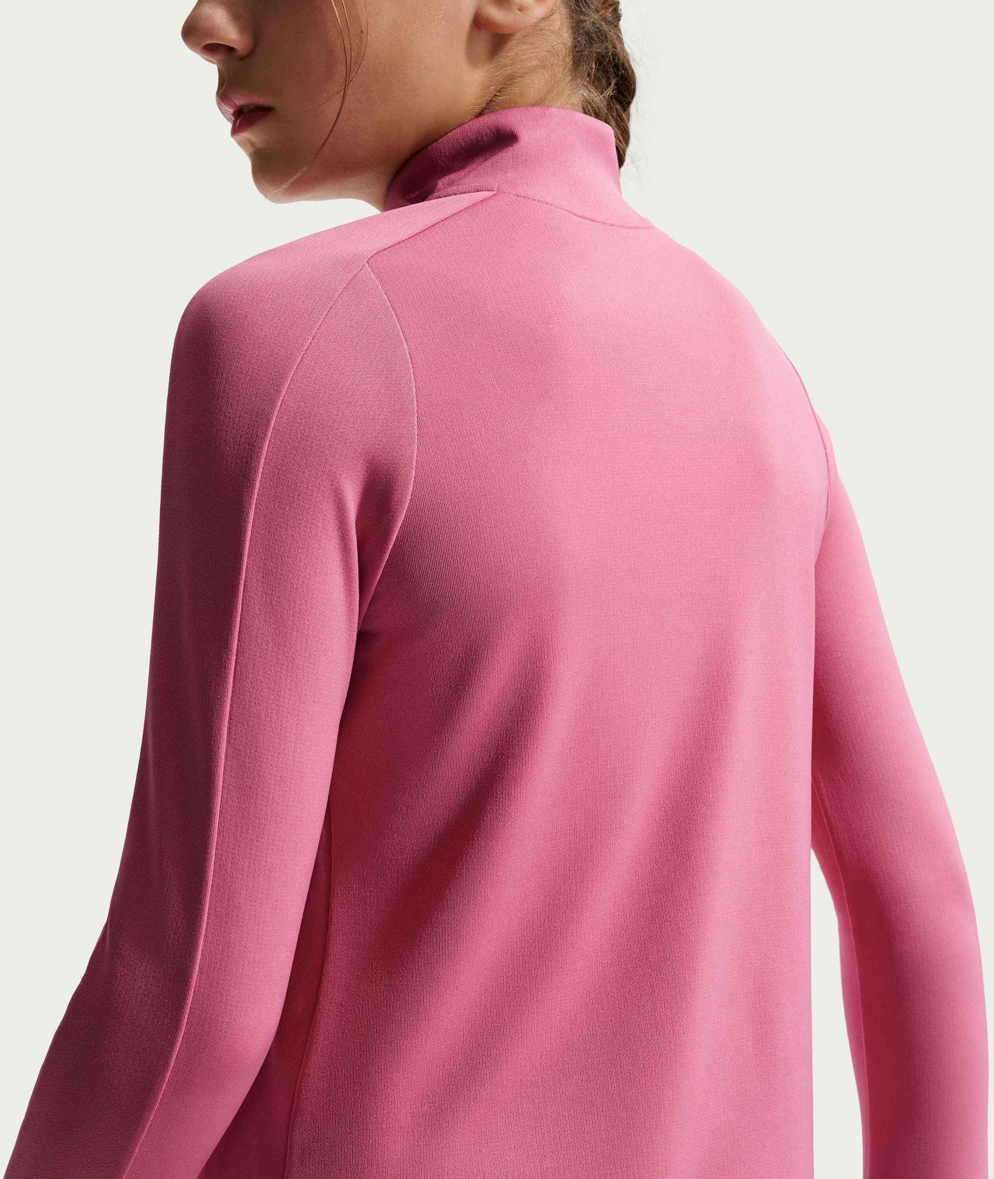 NIKE, Girls' Dri-fit Long-sleeve 1/4-zip Top Nike