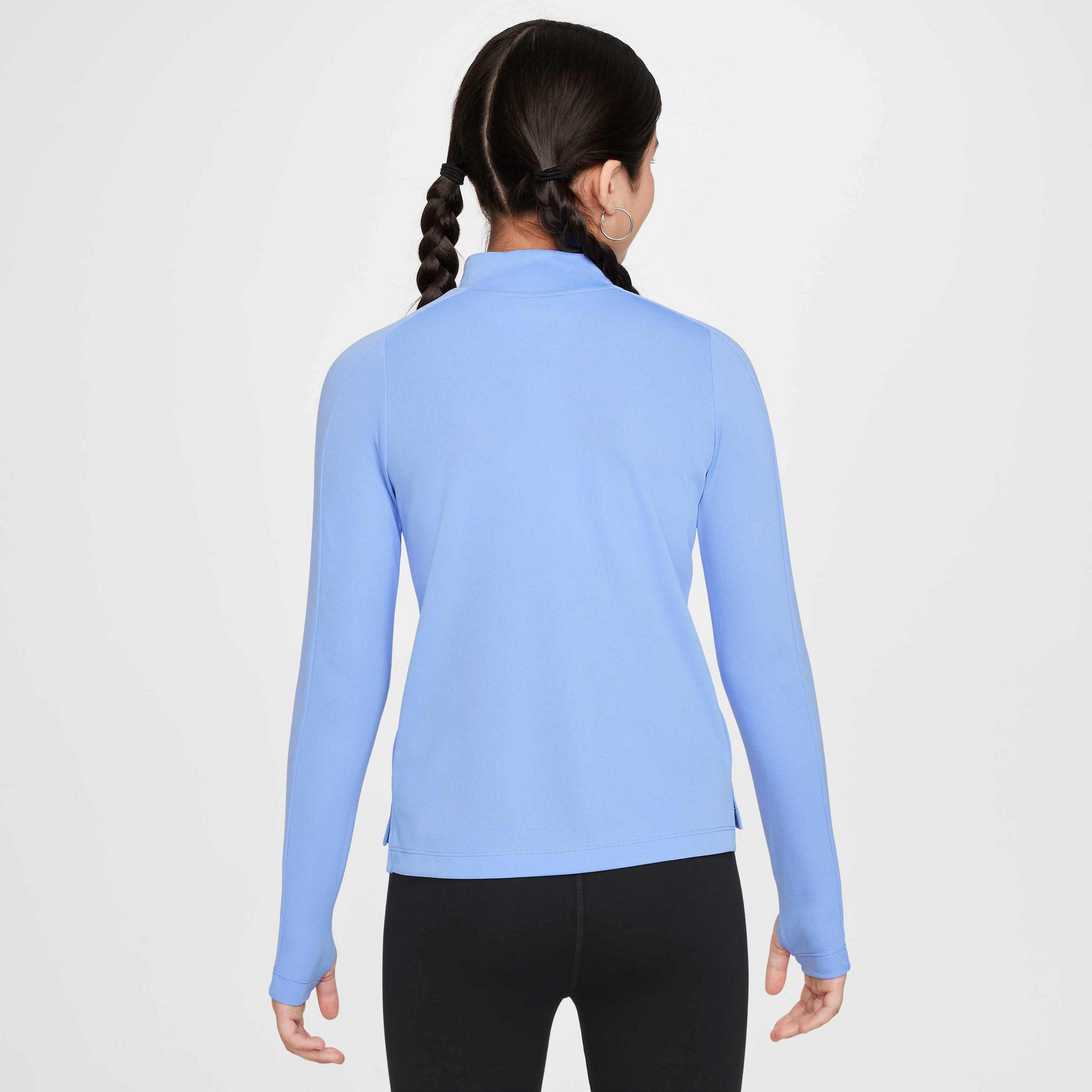 NIKE, Girls' Dri-fit Long-sleeve 1/4-zip Top Nike