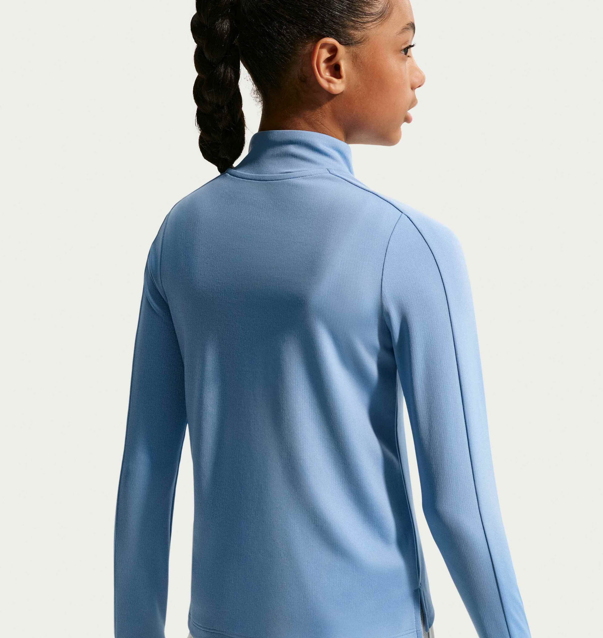 NIKE, Girls' Dri-fit Long-sleeve 1/4-zip Top Nike
