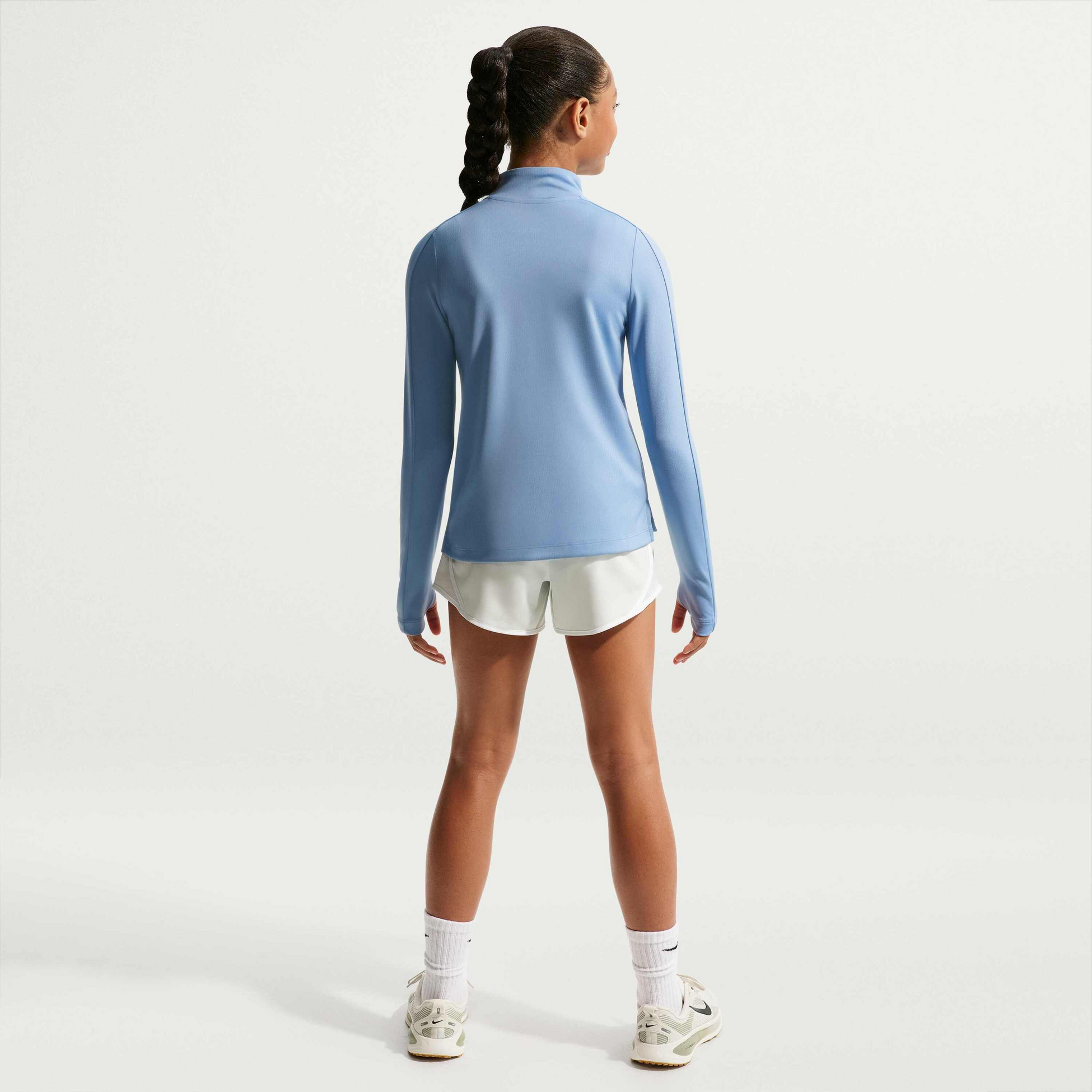 NIKE, Girls' Dri-fit Long-sleeve 1/4-zip Top Nike