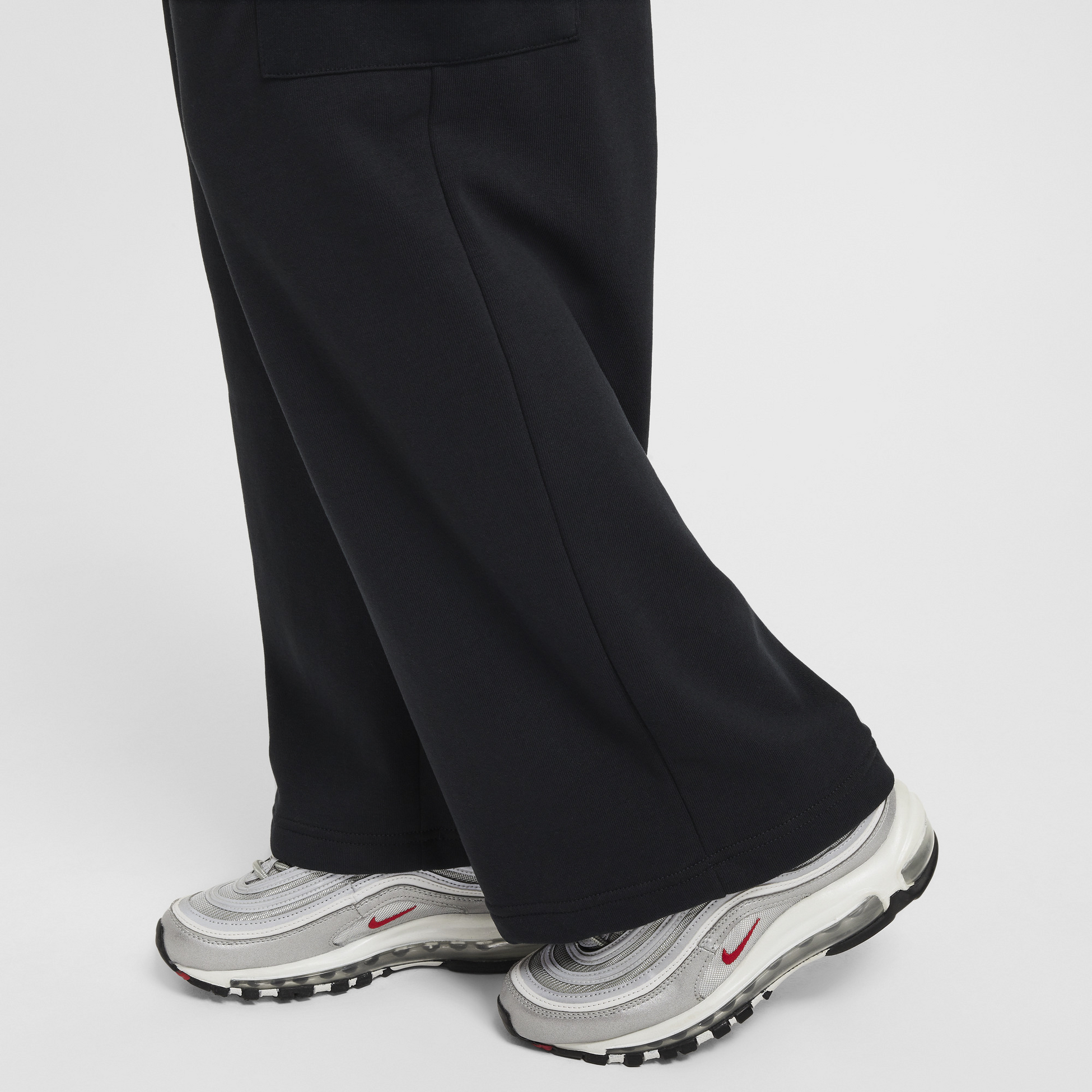 NIKE, Girls' Dri-fit Oversized Fleece Trousers Sportswear