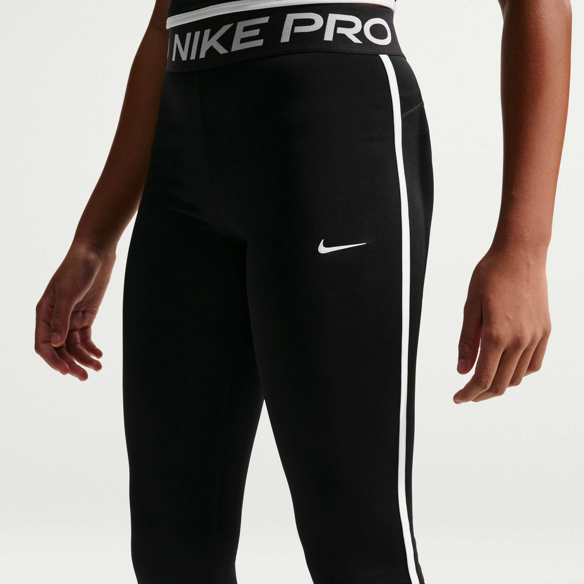 NIKE, Girls' Dri-fit Training Capris Pro