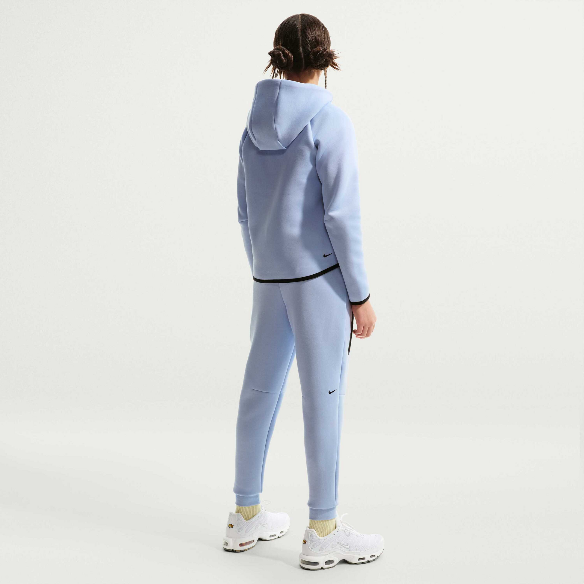 NIKE, Girls' Full-zip Hoodie Sportswear Tech Fleece