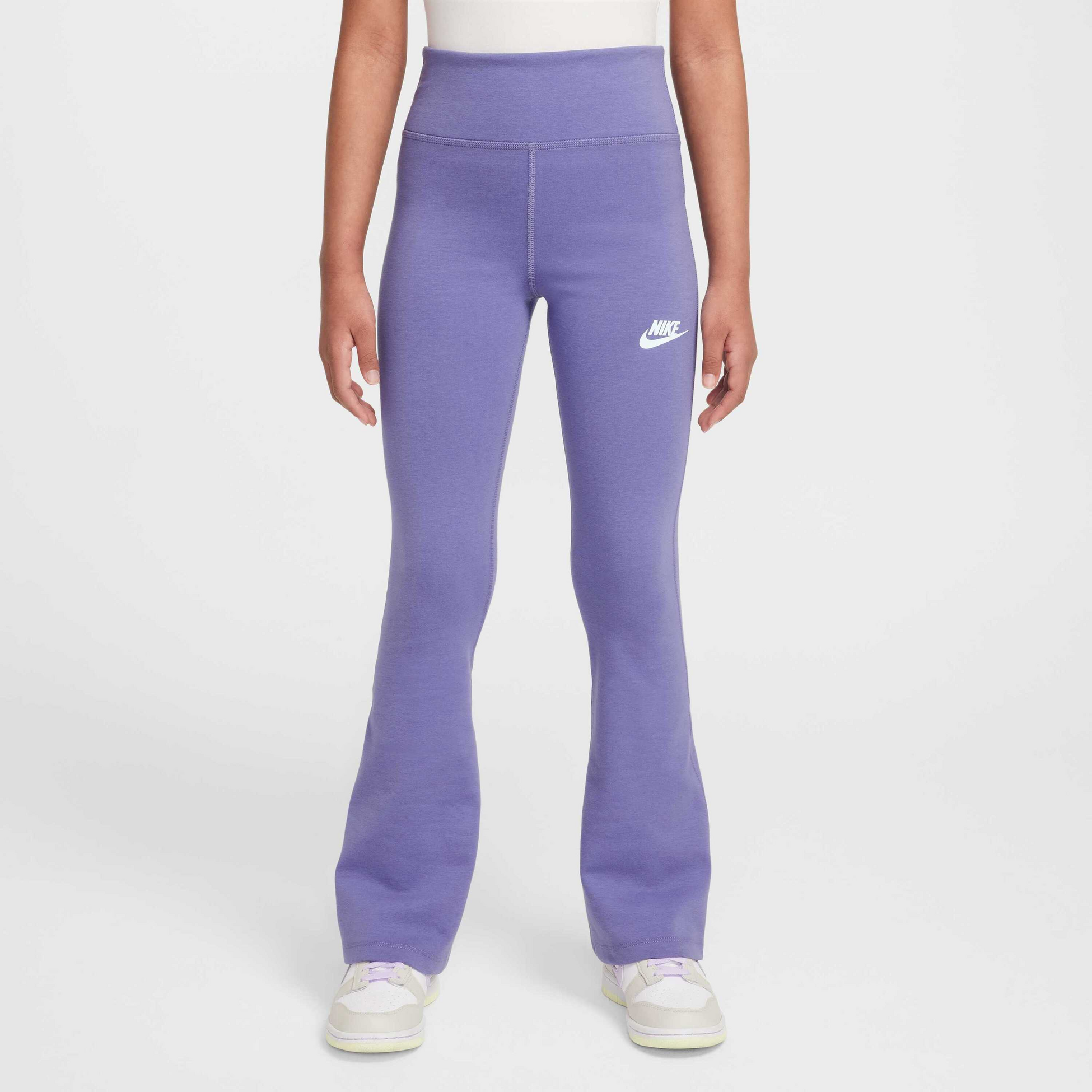 NIKE, Girls' High-waisted Flared Leggings Sportswear Classic