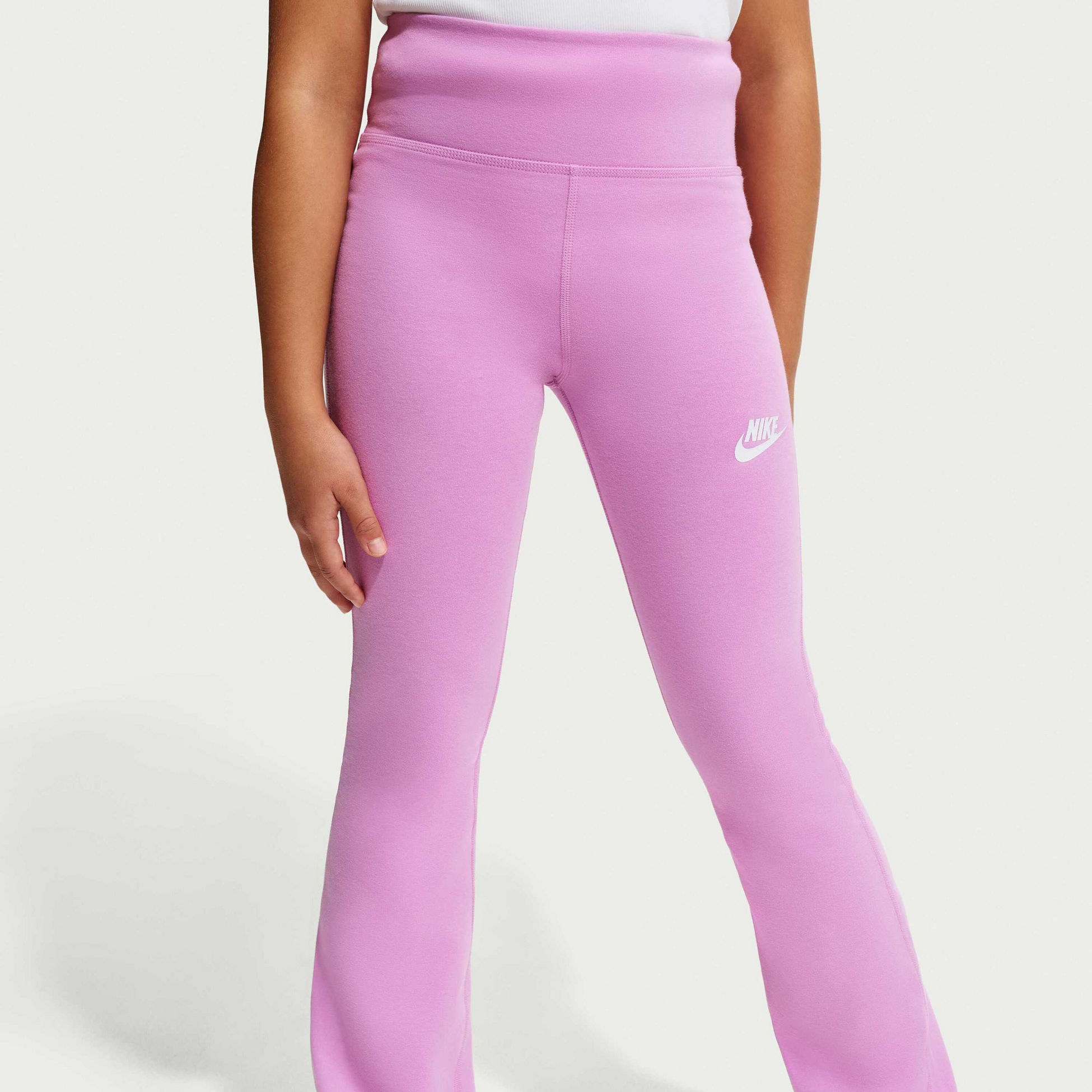NIKE, Girls' High-waisted Flared Leggings Sportswear Classic