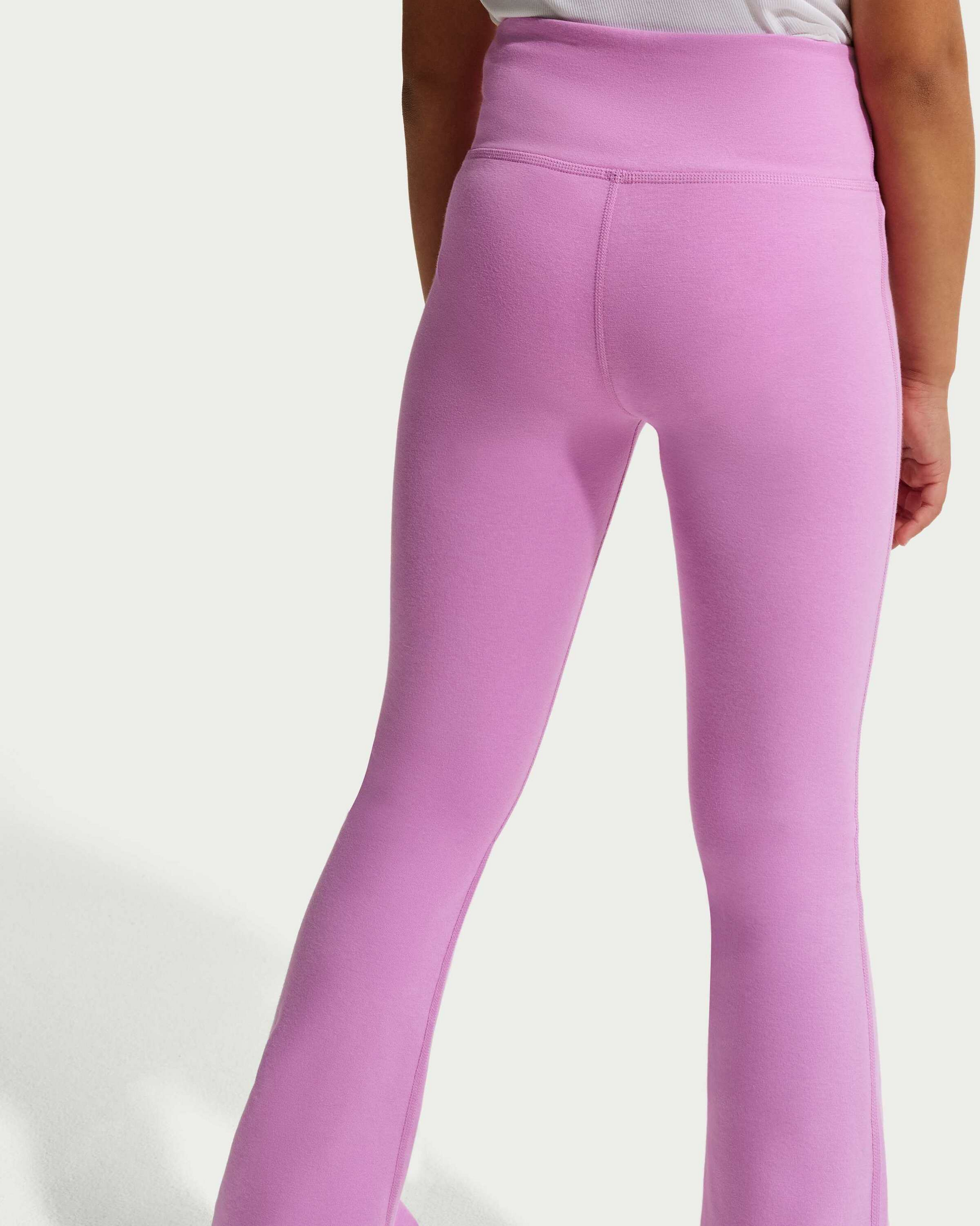 NIKE, Girls' High-waisted Flared Leggings Sportswear Classic