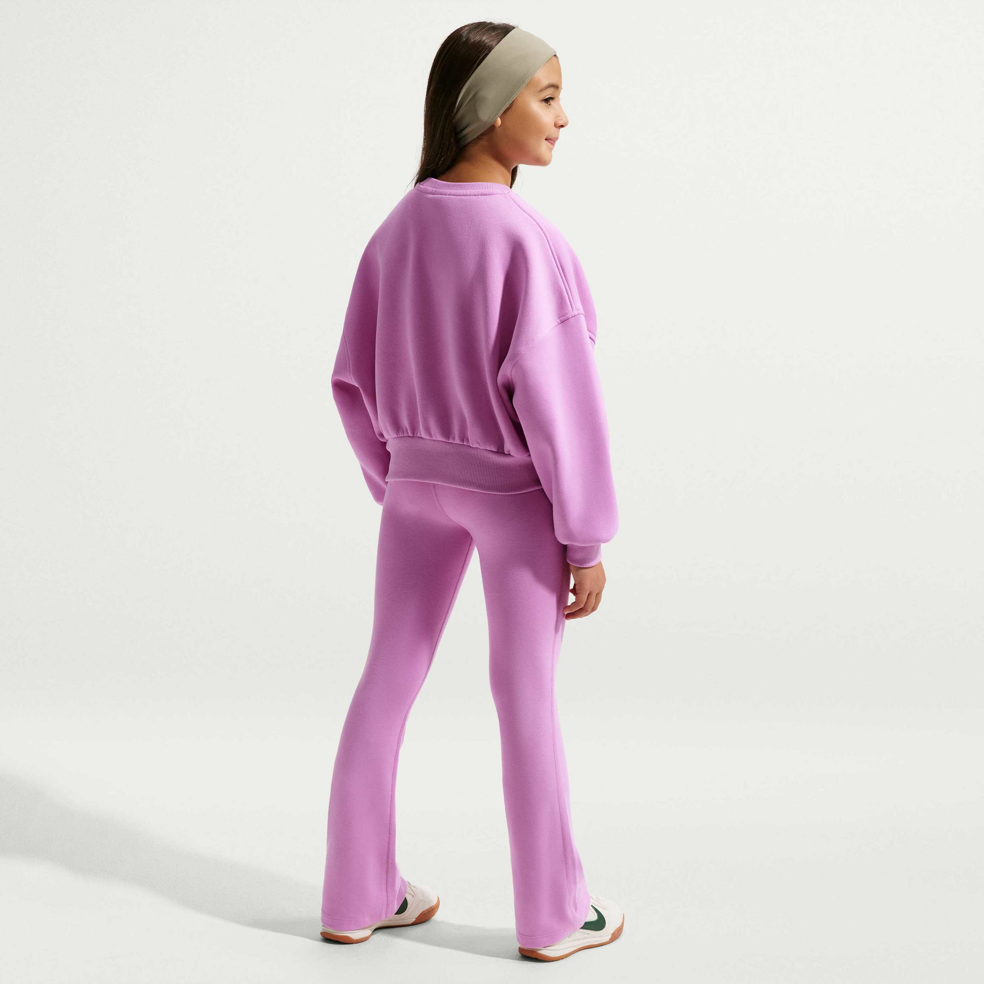 NIKE, Girls' High-waisted Flared Leggings Sportswear Classic