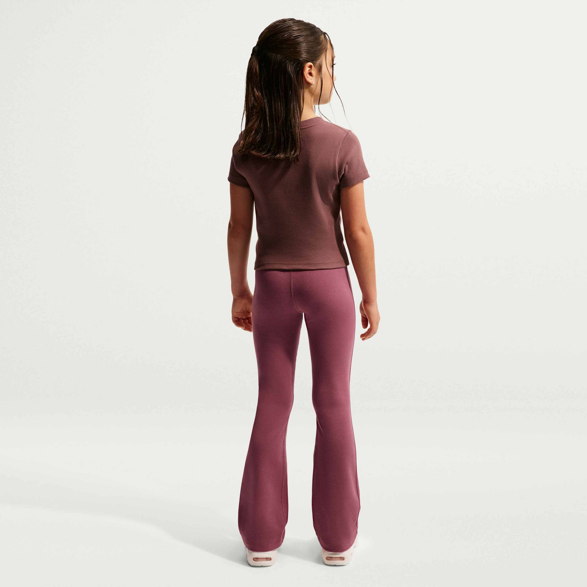 NIKE, Girls' High-waisted Flared Leggings Sportswear Classic