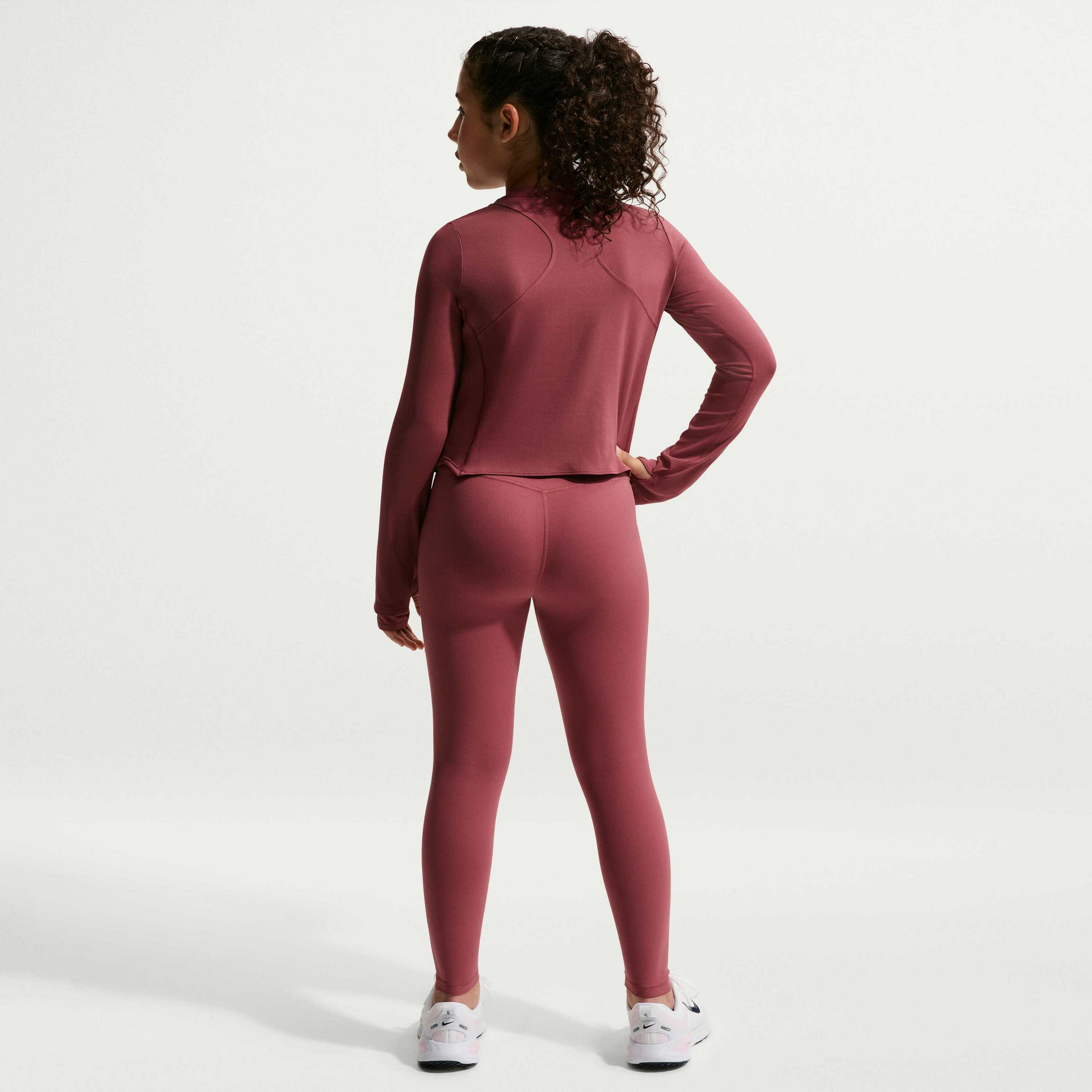 NIKE, Girls' High-waisted Full-length Leggings Mavn