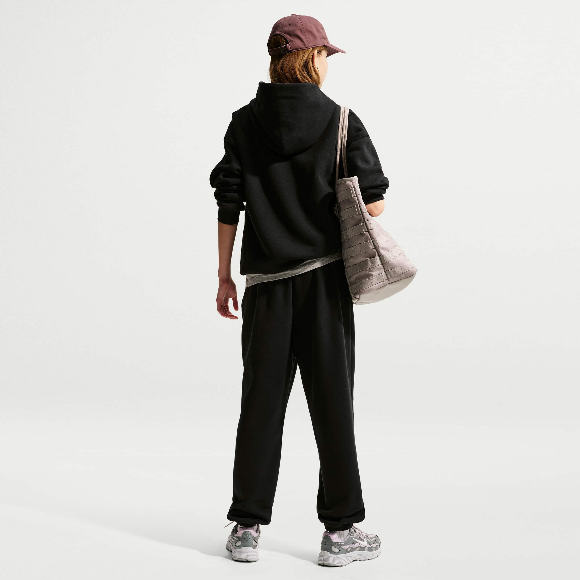 NIKE, Girls' Loose Trousers Sportswear Studio Fleece