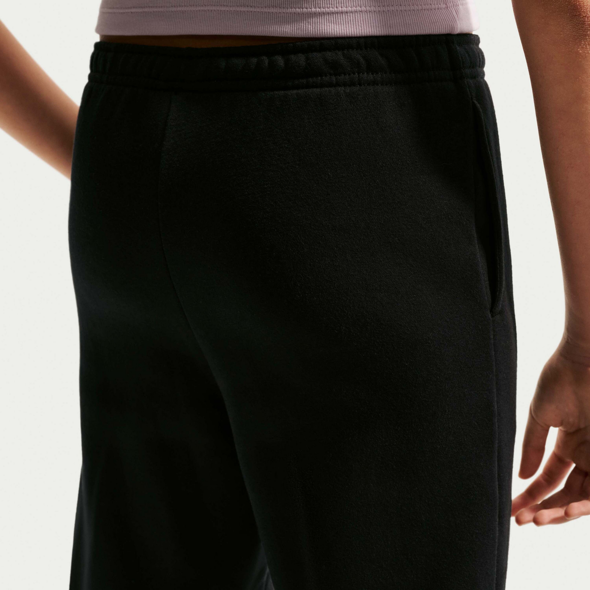 NIKE, Girls' Open-hem Trousers Sportswear Studio Fleece