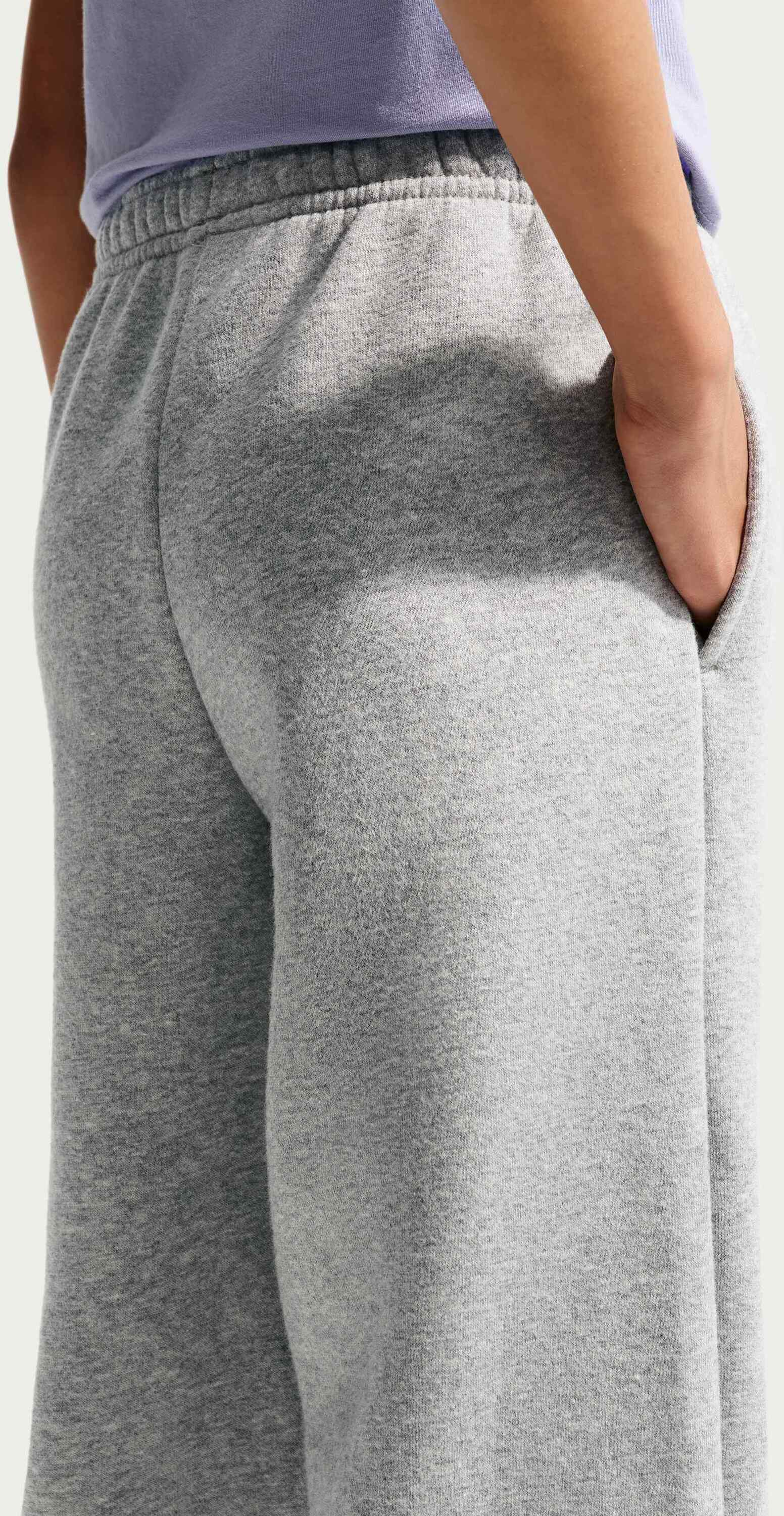 NIKE, Girls' Open-hem Trousers Sportswear Studio Fleece