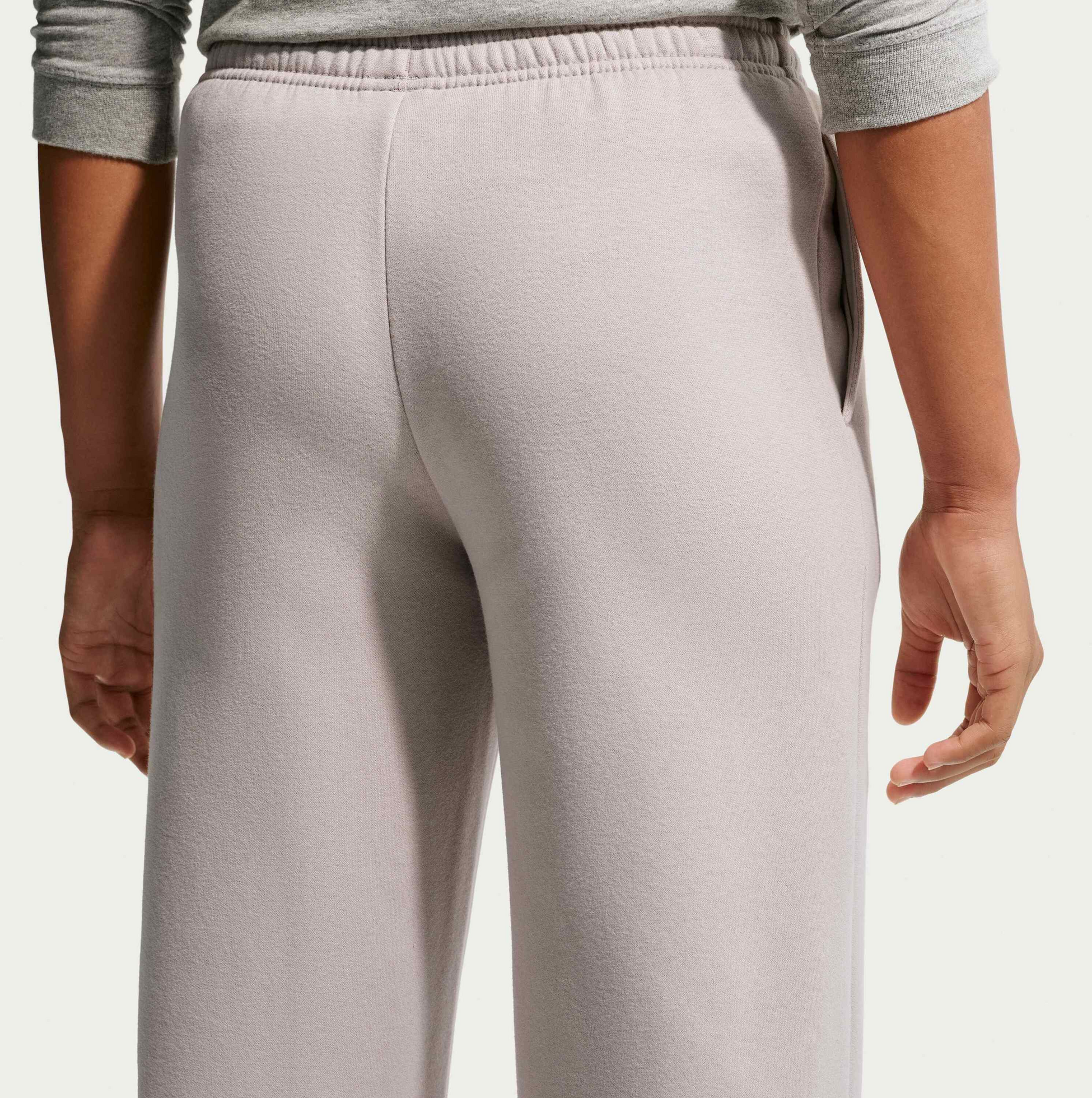 NIKE, Girls' Open-hem Trousers Sportswear Studio Fleece