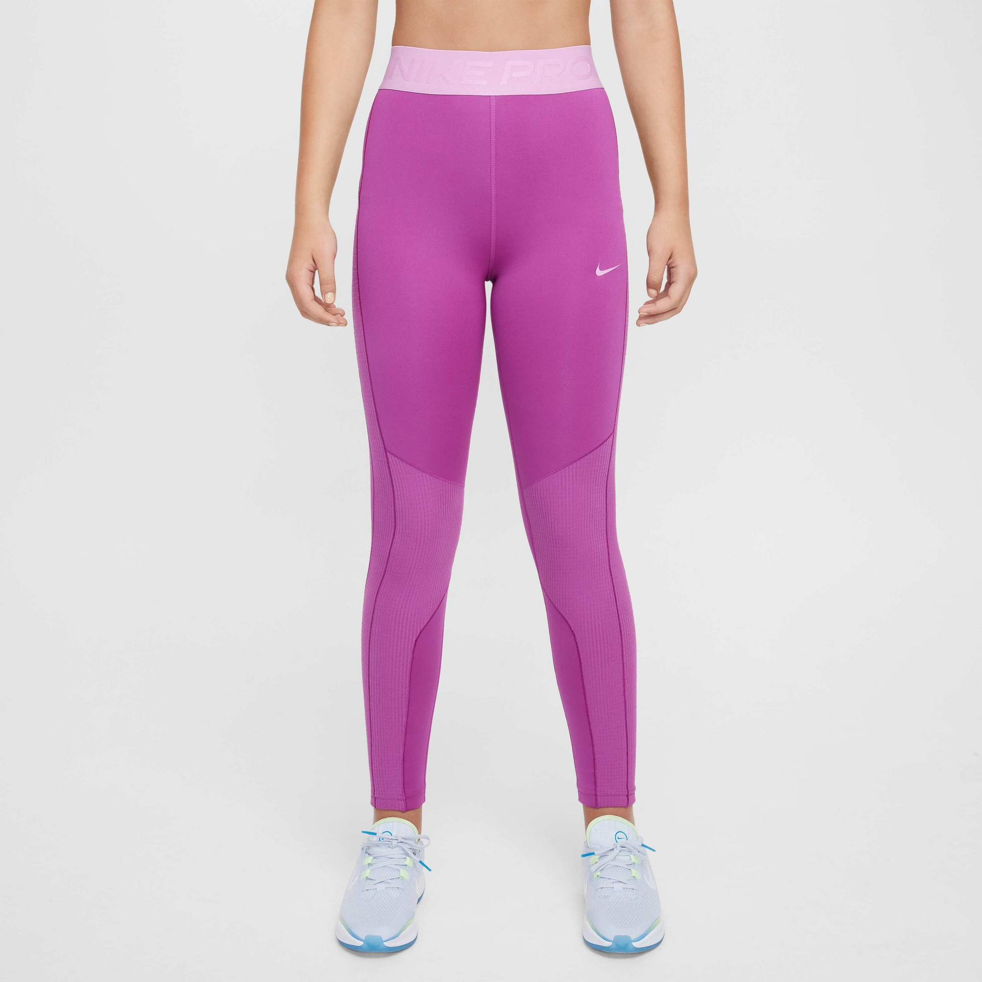 NIKE, Girls' Therma-fit Mid-rise Leggings Pro