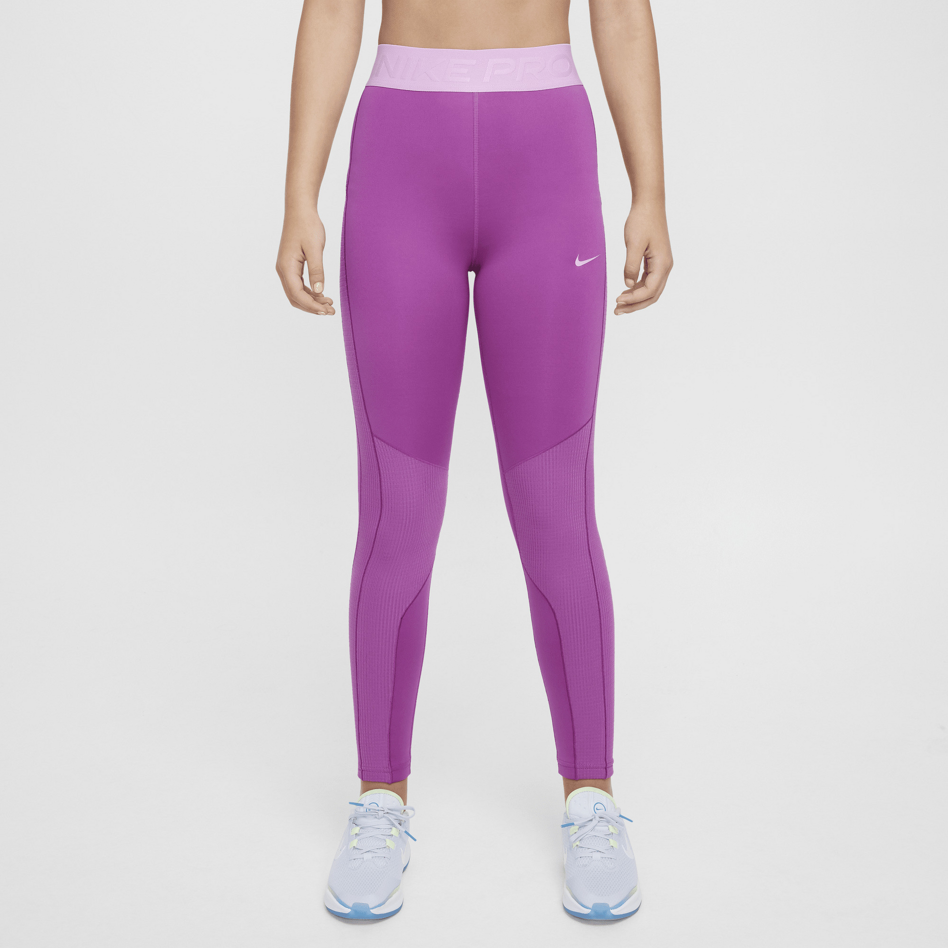 NIKE, Girls' Therma-fit Mid-rise Leggings Pro