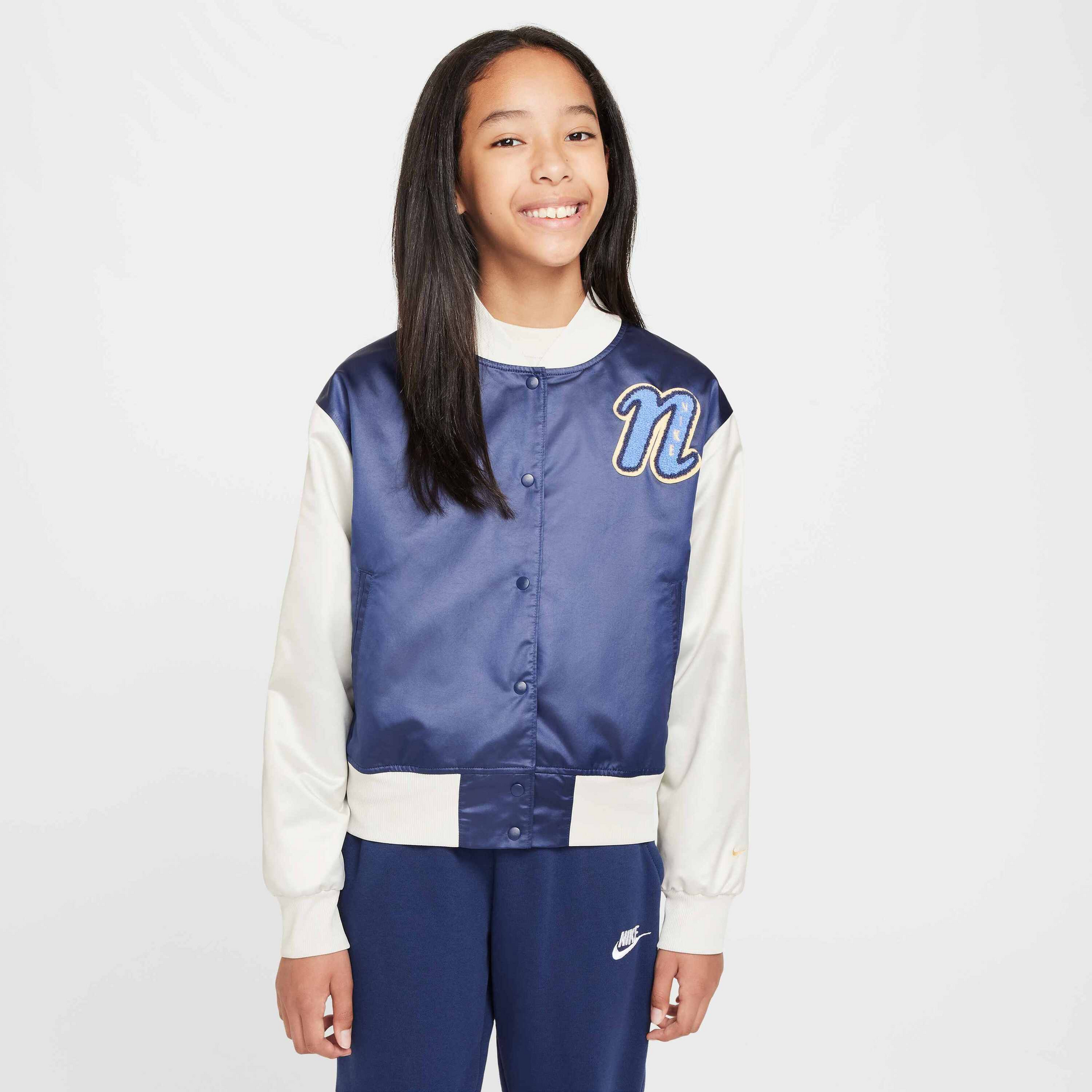 NIKE, Girls' Varsity Jacket Sportswear