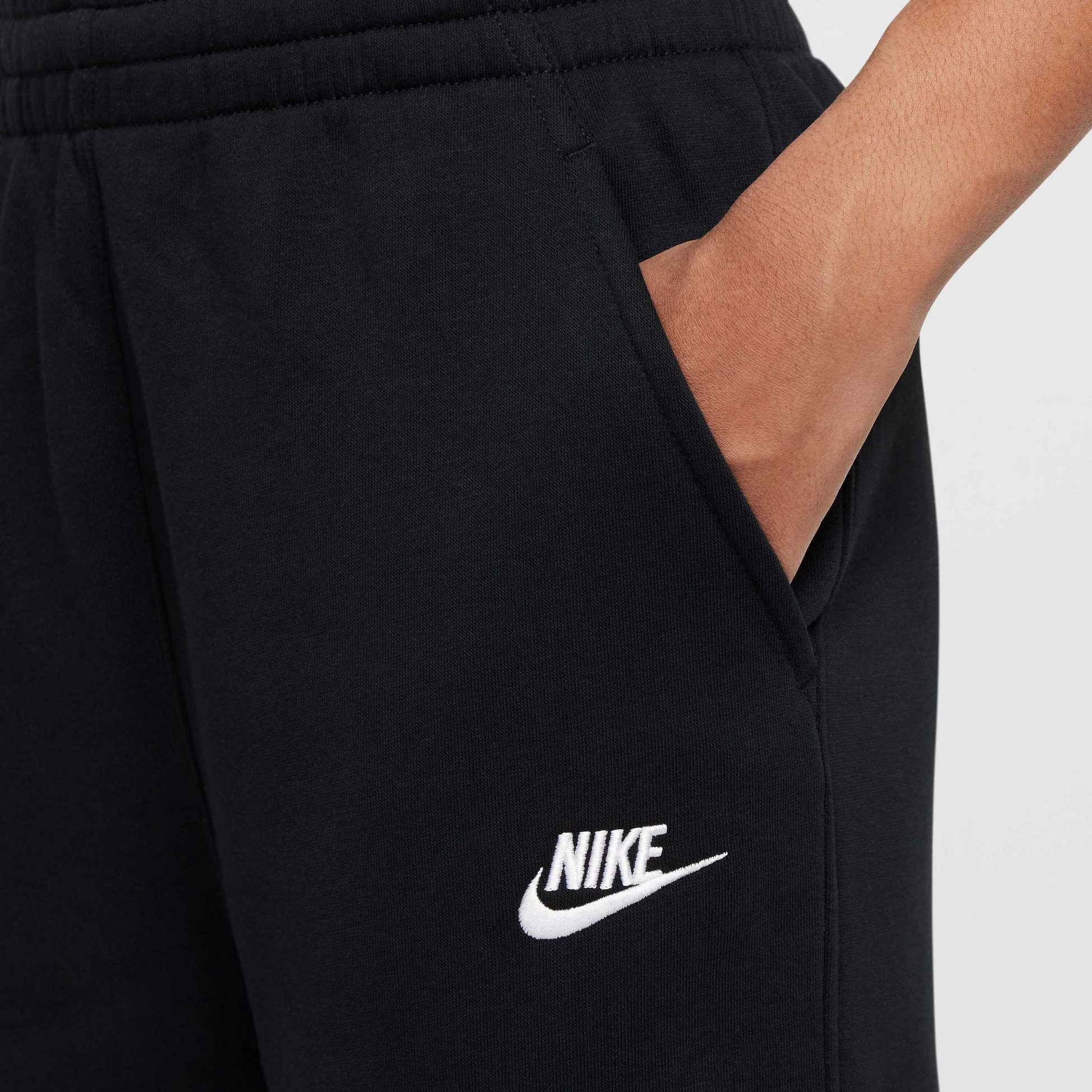 NIKE, Girls' Wide-leg Trousers Sportswear Club Fleece