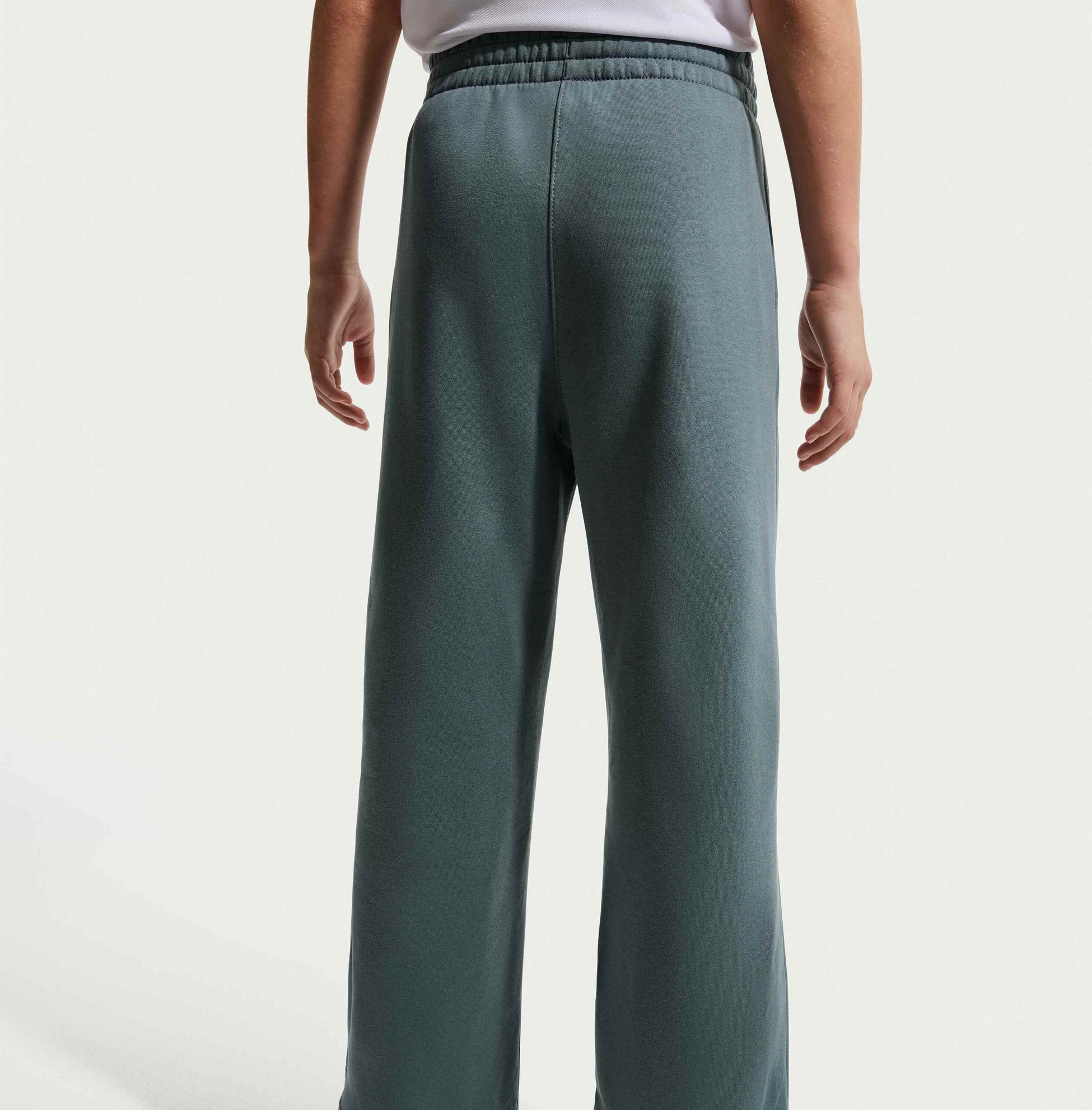 NIKE, Girls' Wide-leg Trousers Sportswear Club Fleece