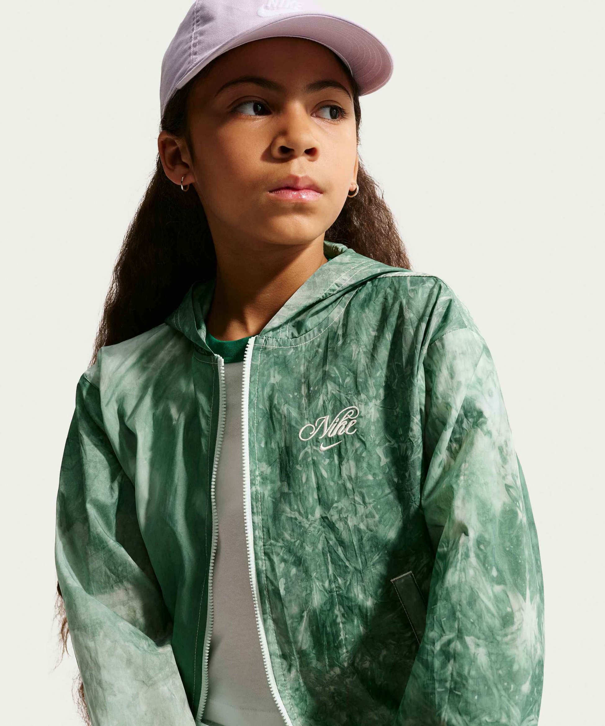 NIKE, Girls' Woven Tracksuit Jacket Sportswear Club
