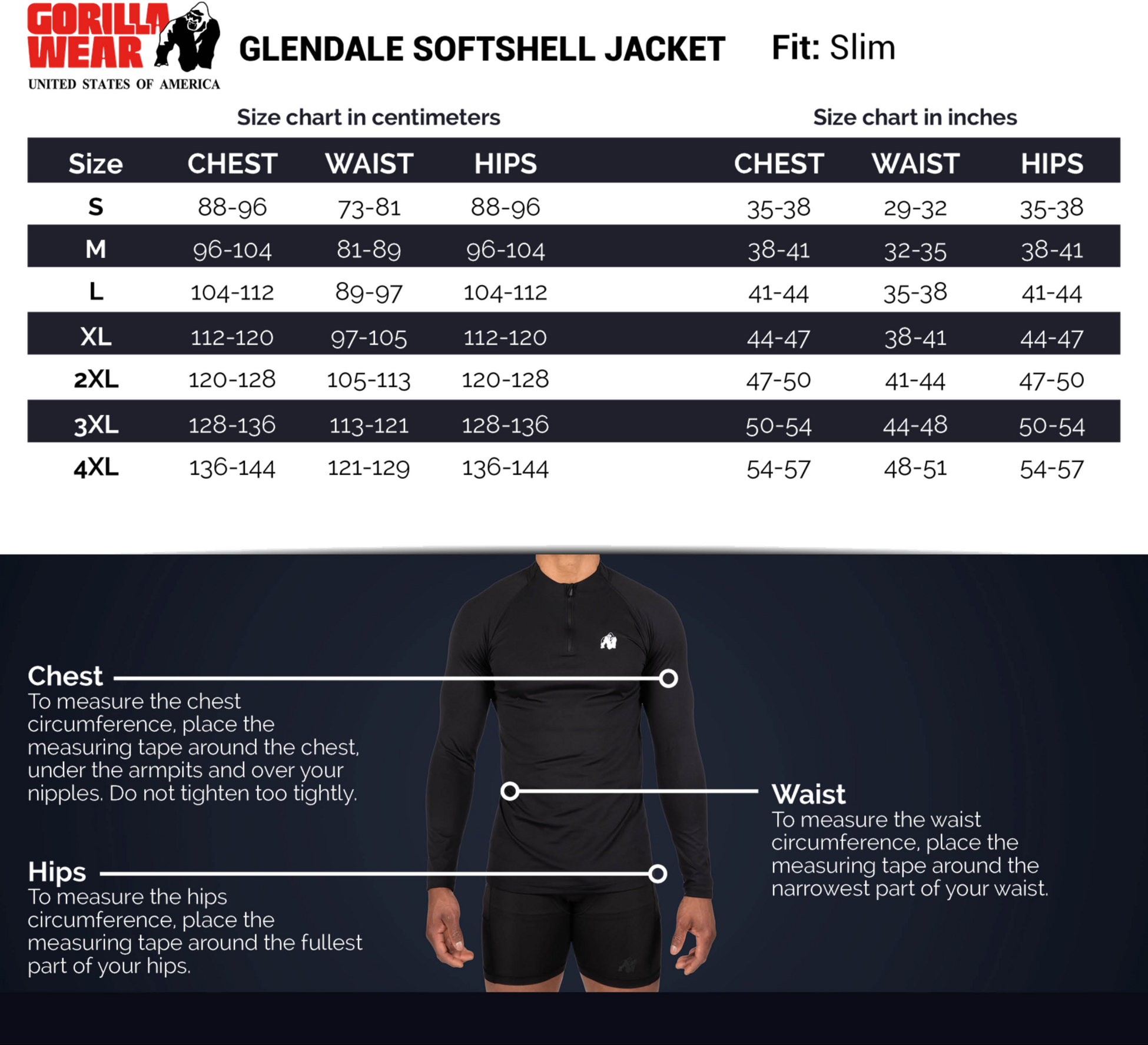 GORILLA WEAR, Glendale Softshell Jacket