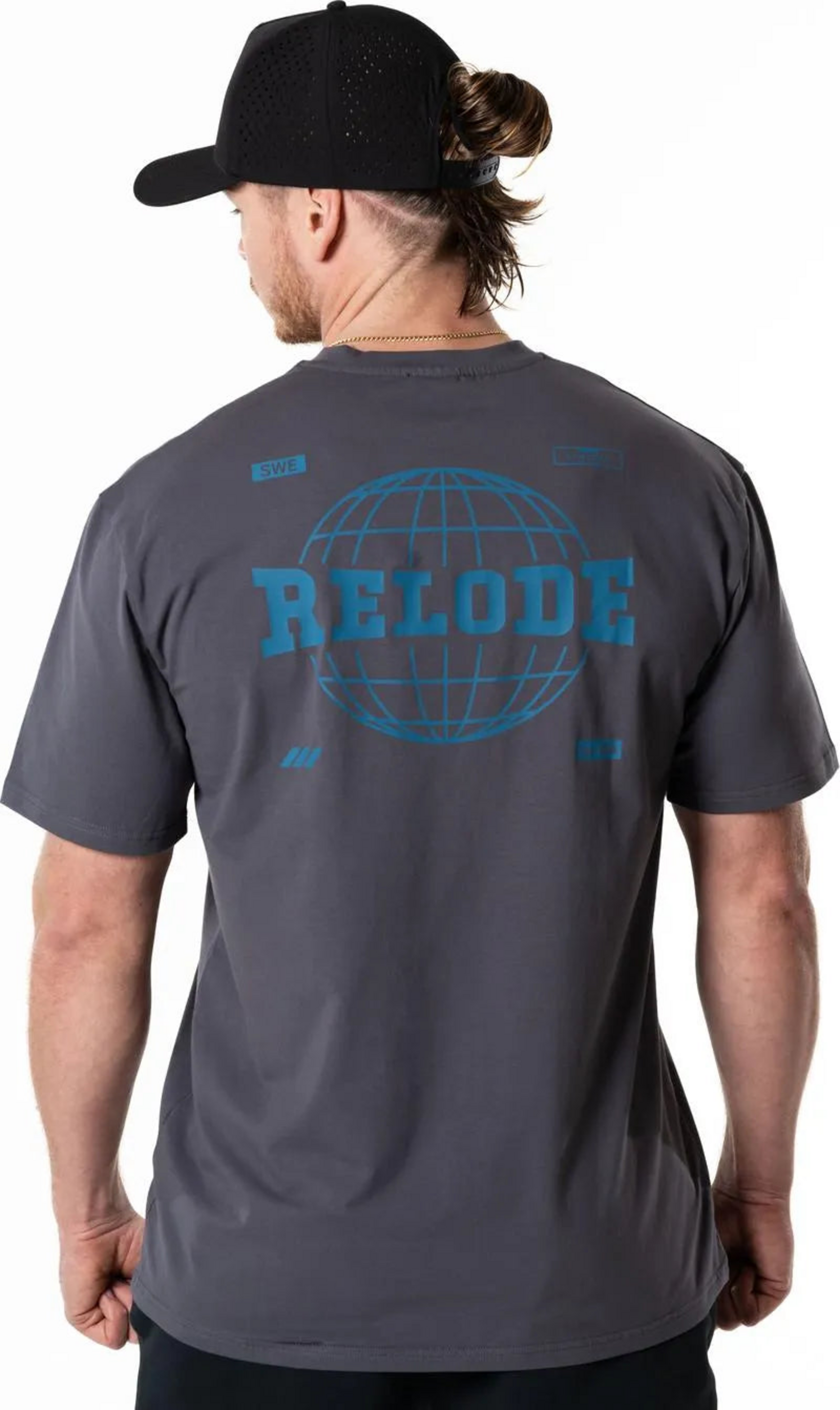 RELODE, Global T-shirt - Gr&aring;