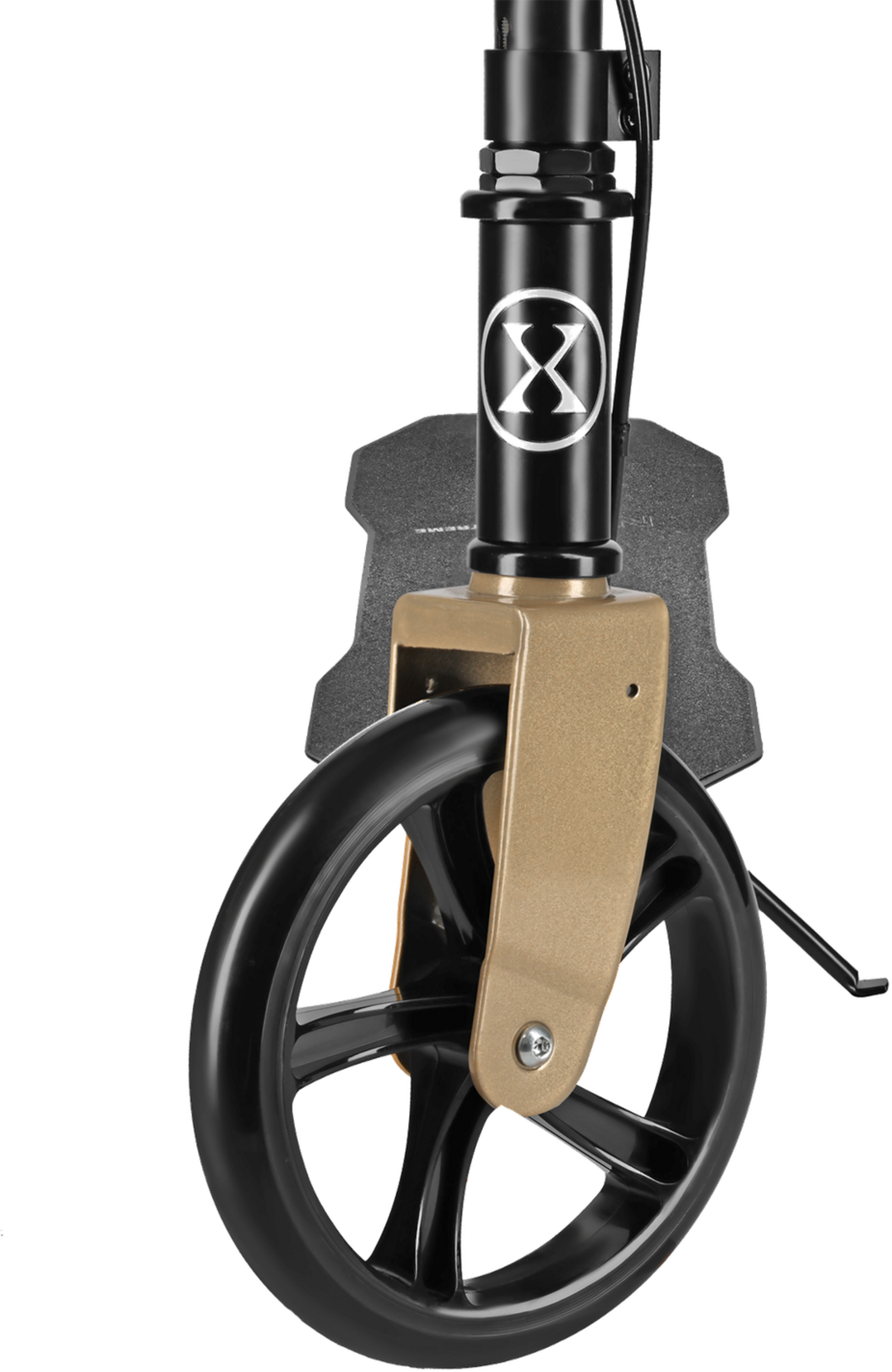 NORTHIX, Gold Folding Scooter &ndash; Lightweight, Adjustable Height