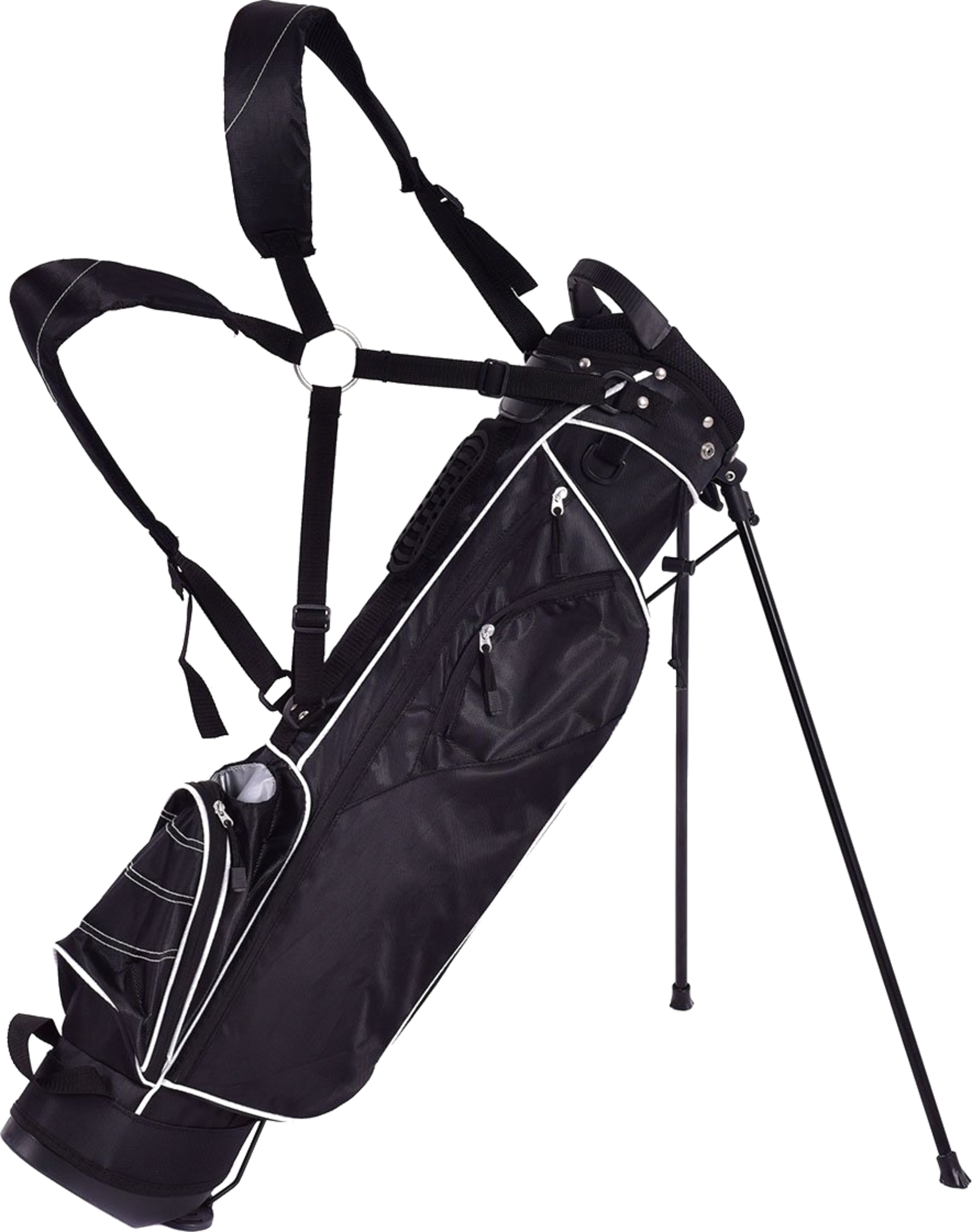NORTHIX, Golf Bag 9 Inch Golf Bag Pencil Bag Professional Travel Bag Stand Bag With Head Section And Carrying