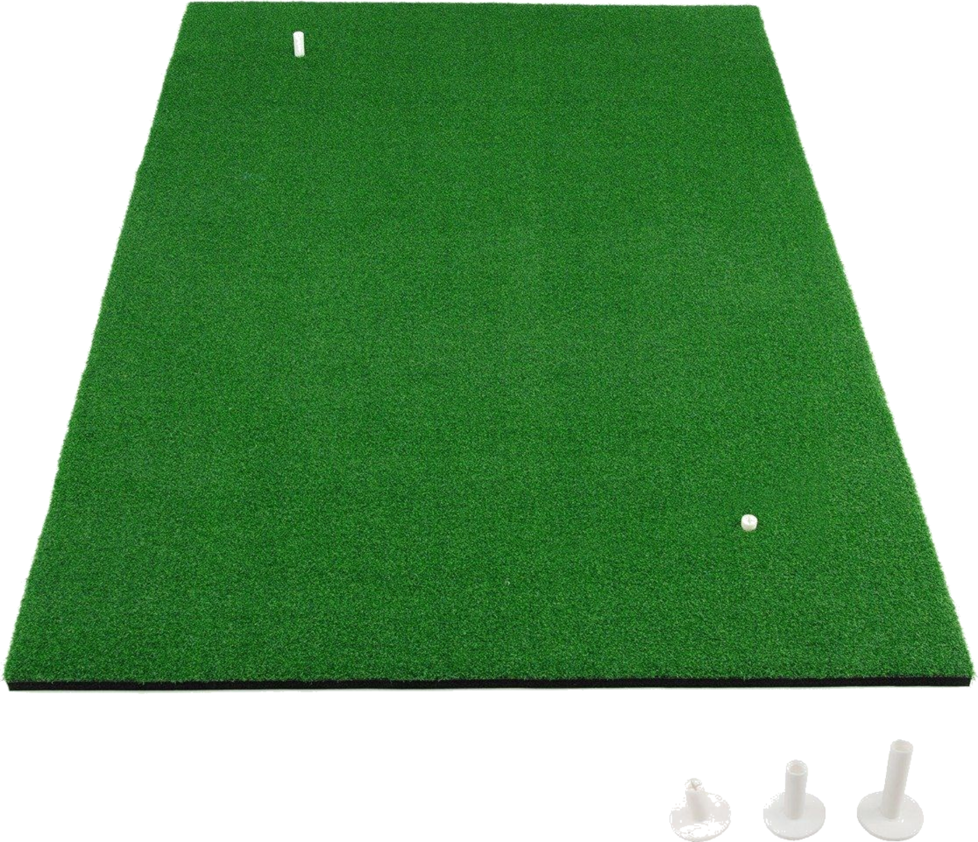 NORTHIX, Golf Hitting Mat Standard Golf Practice Mat With Real Feel 1.5 X 1m Green