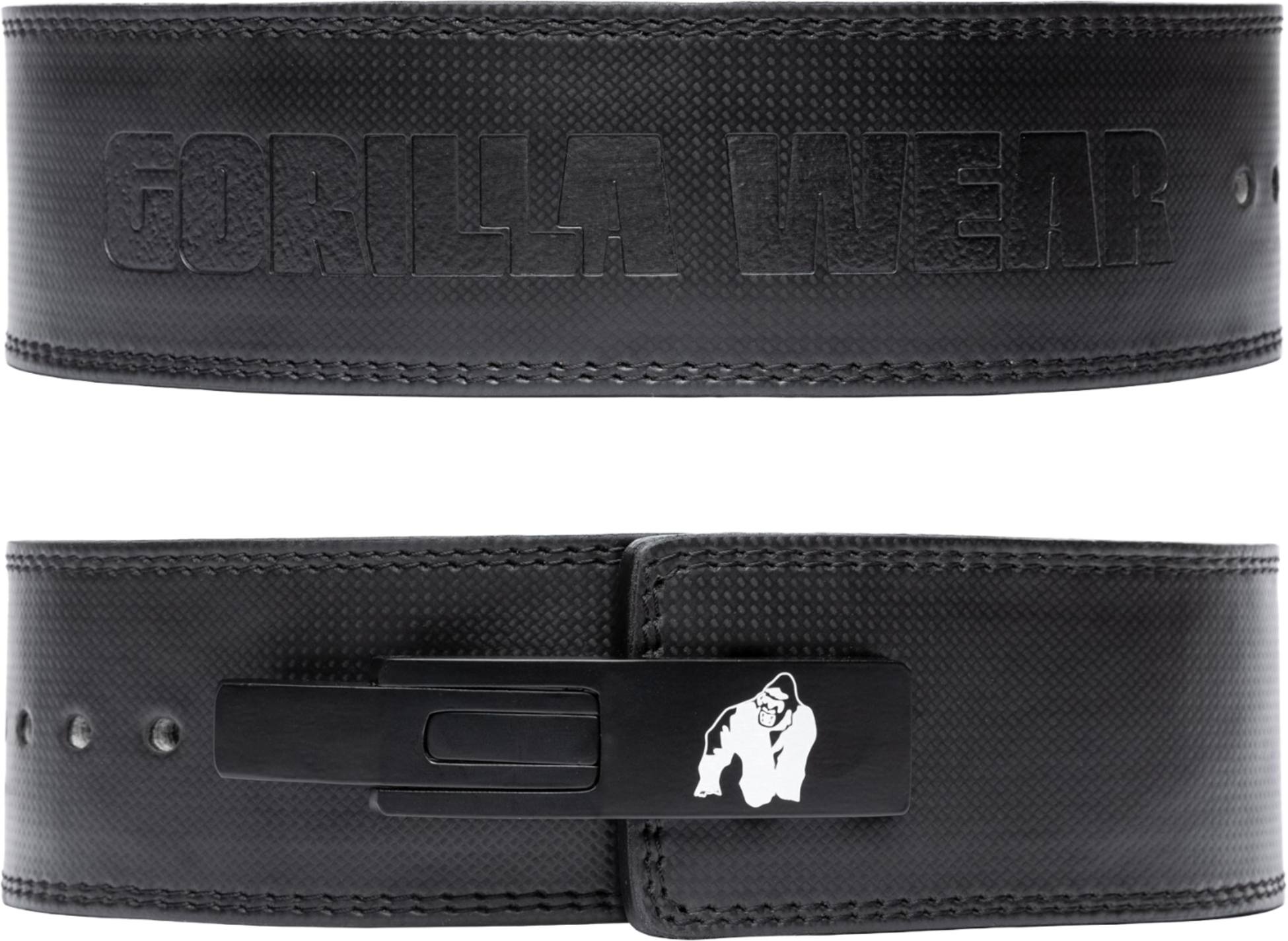 GORILLA WEAR, Gorilla Wear 4 Inch Carbon Leather Lever Belt