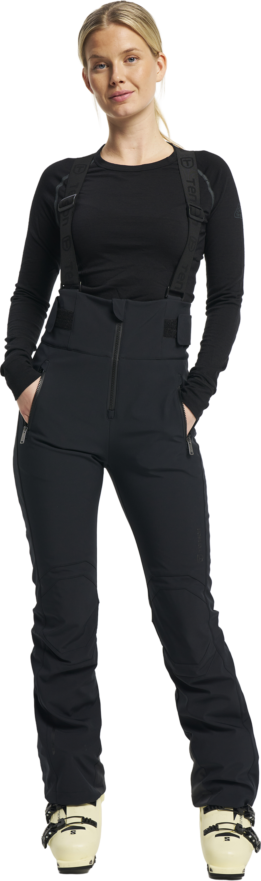 TENSON, Grace Softshell Bib Pants Women