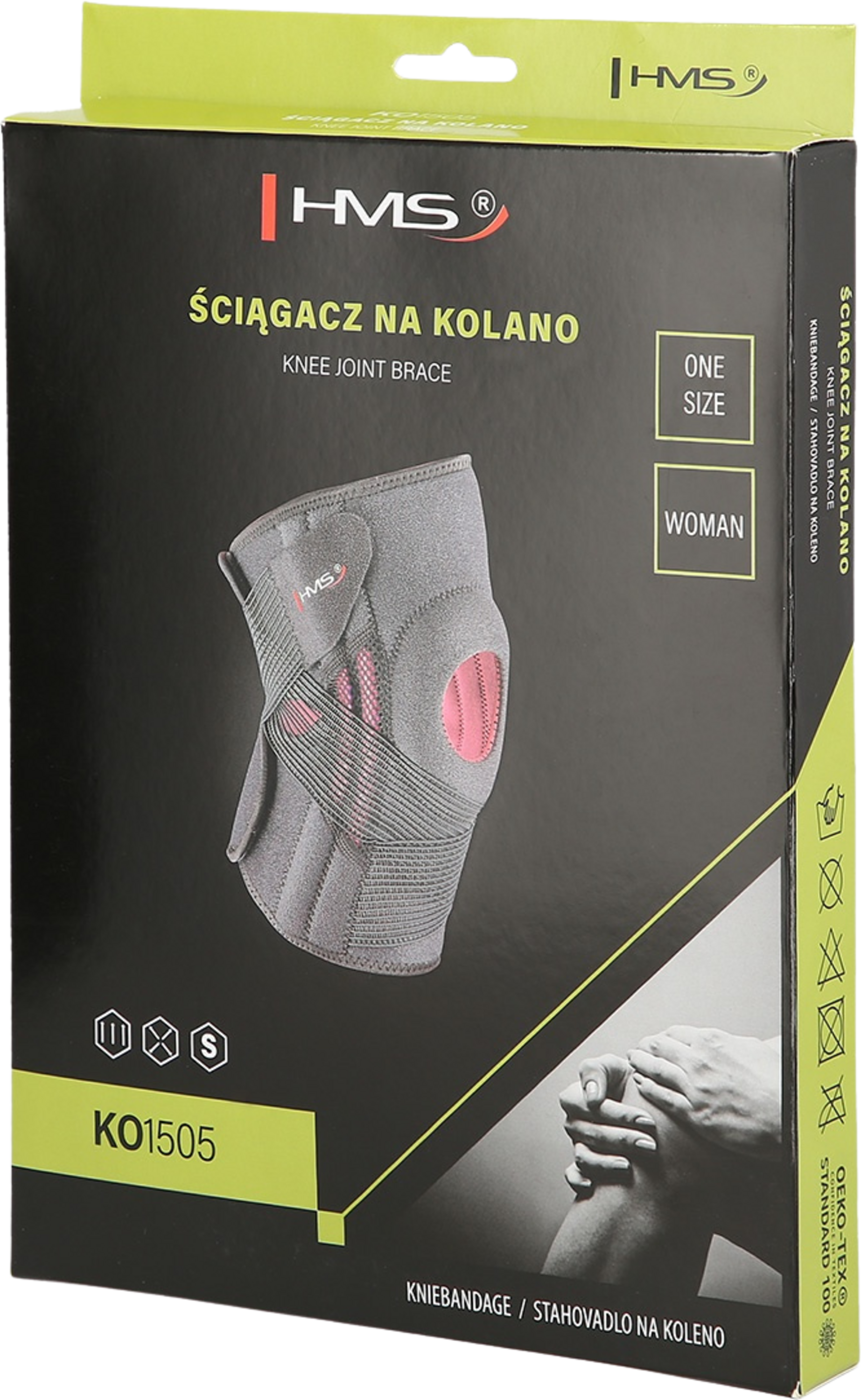 NORTHIX, Graphite Knee Stabilizer, One Size, Support Brace