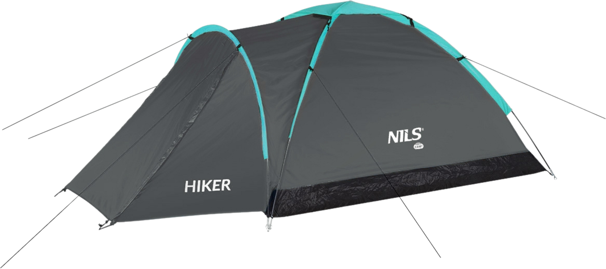 NORTHIX, Gray Camping Tent For Hikers, Lightweight, 2-person