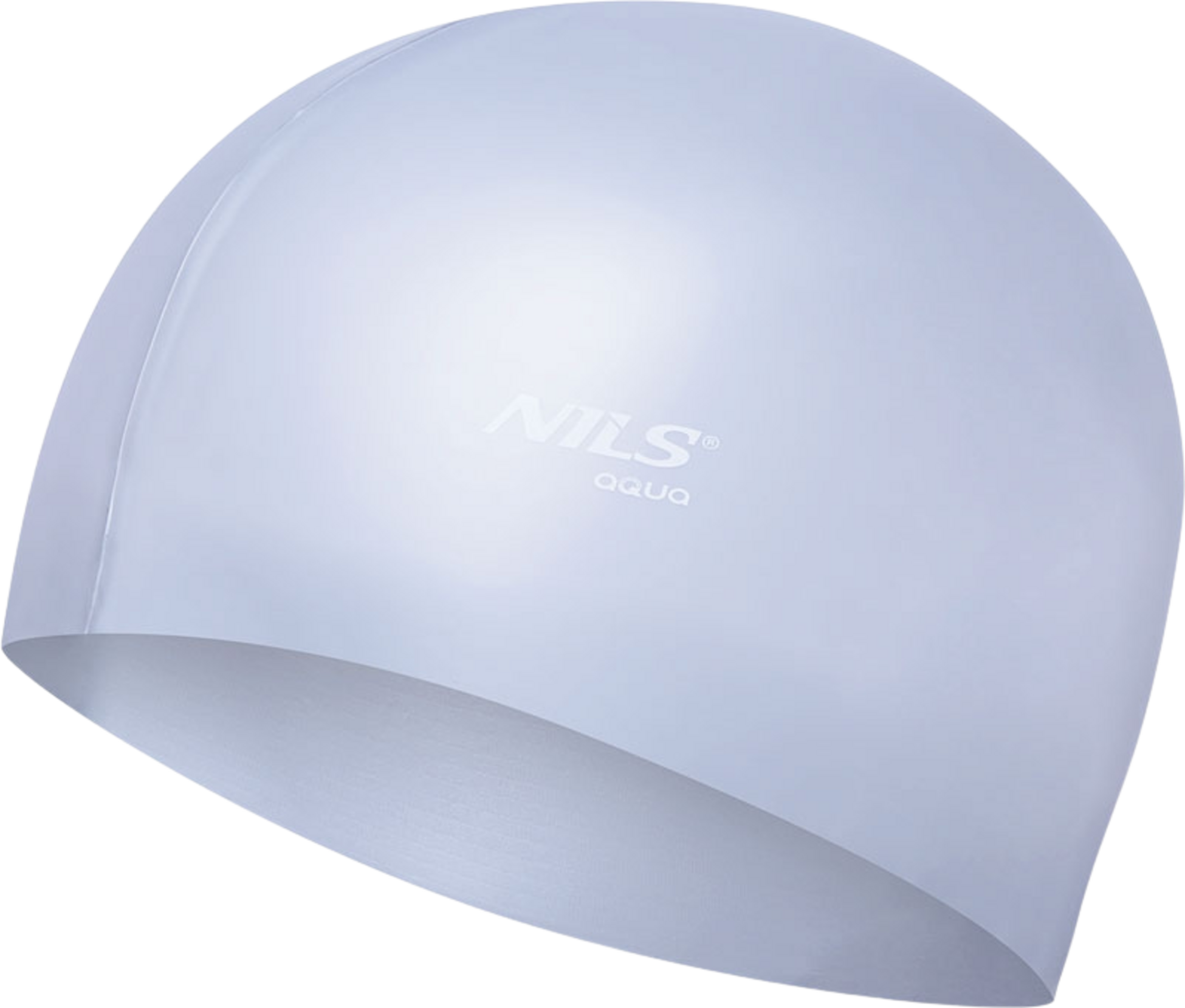 NORTHIX, Gray Silicone Swimming Cap, Solid Color