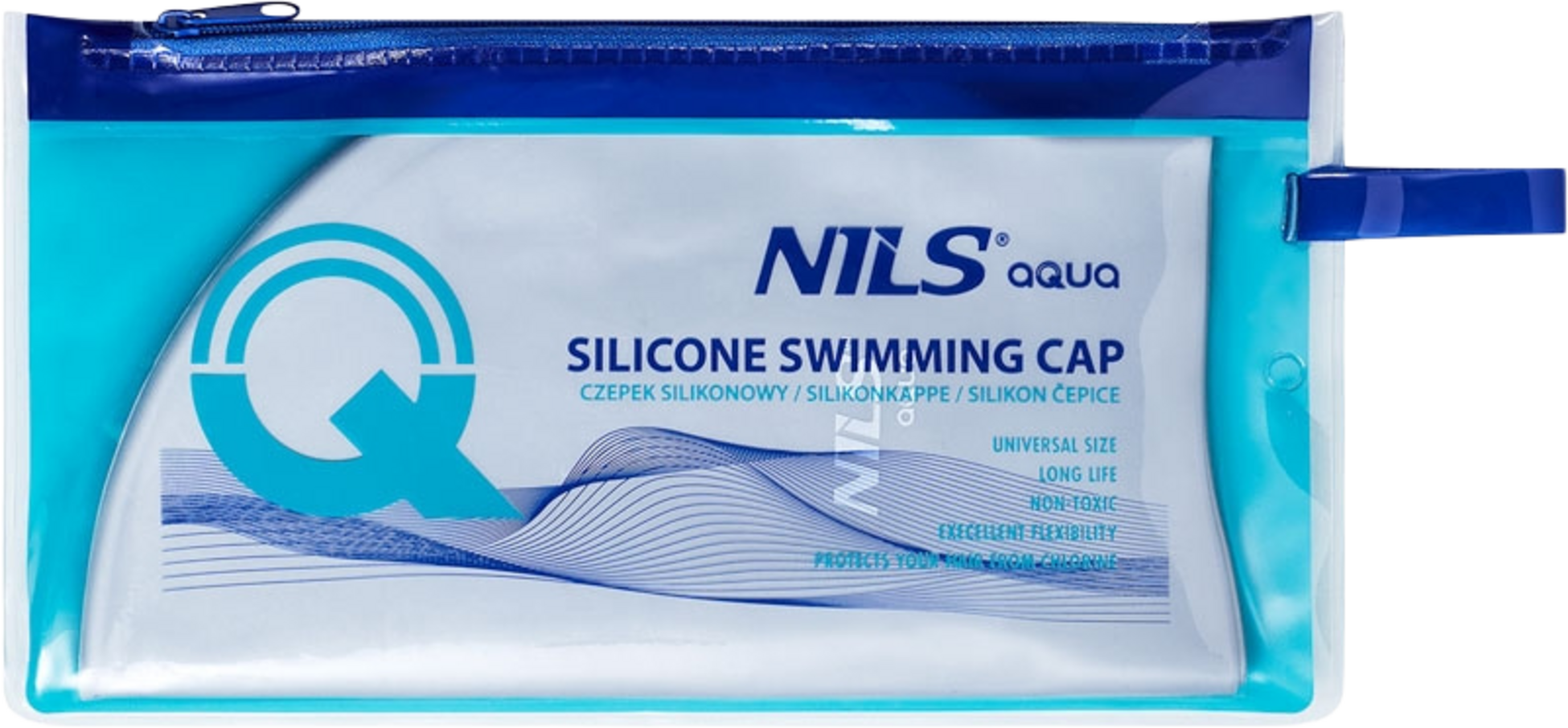 NORTHIX, Gray Silicone Swimming Cap, Solid Color