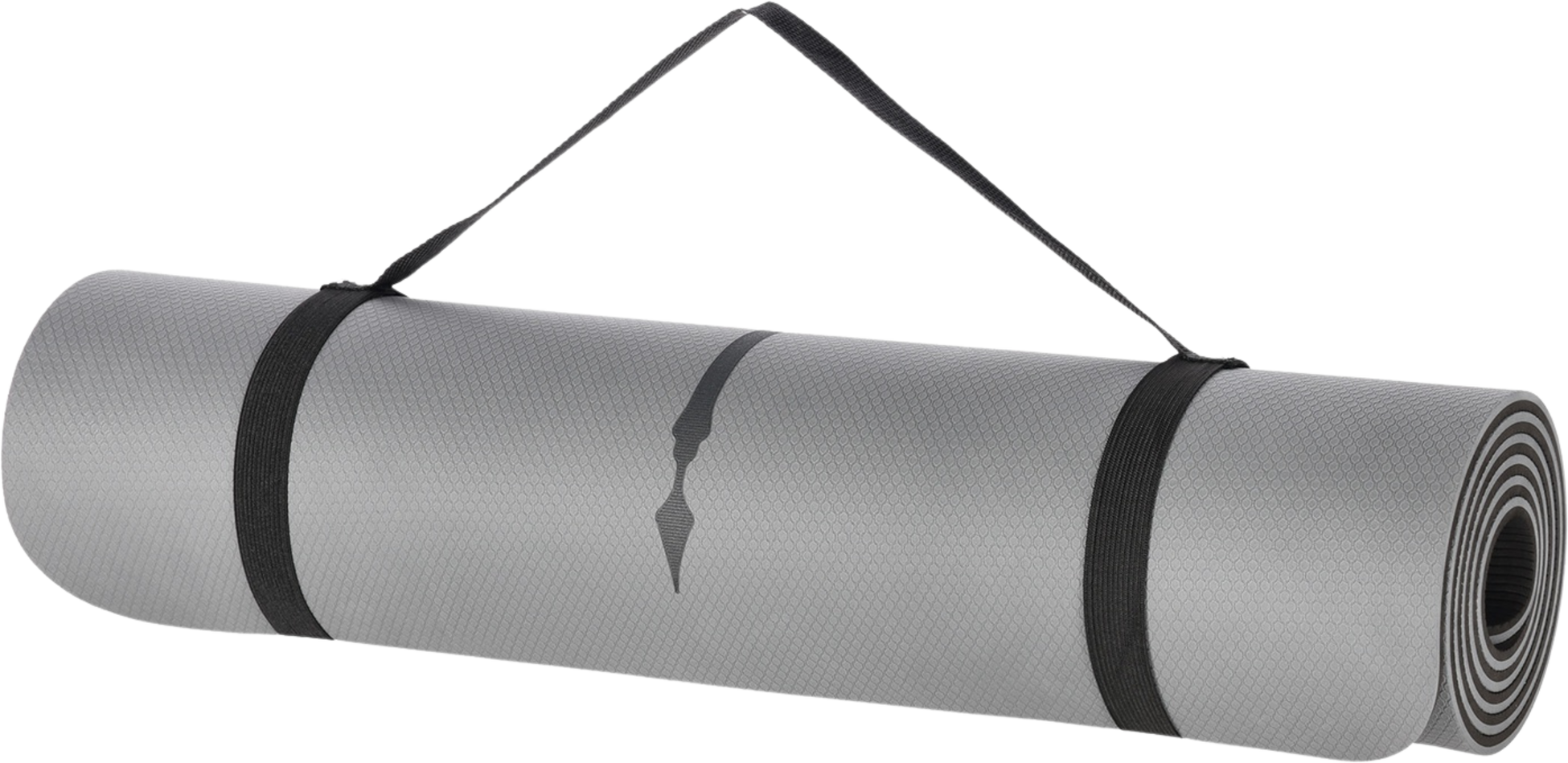 NORTHIX, Gray Tpe Yoga Mat &ndash; Non-slip, Eco-friendly, 10mm