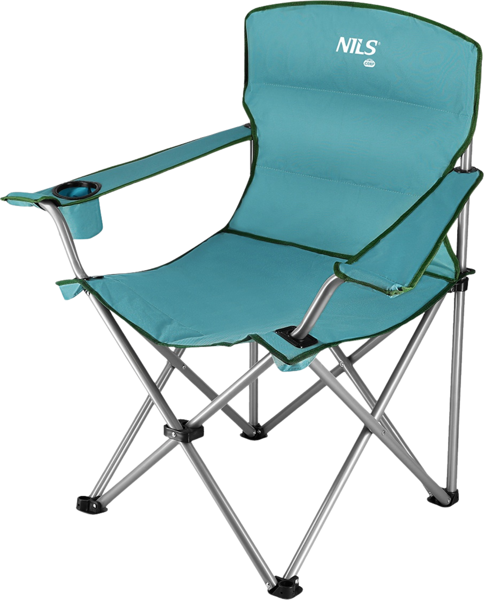 NORTHIX, Green Folding Camping Chair, Lightweight, Portable