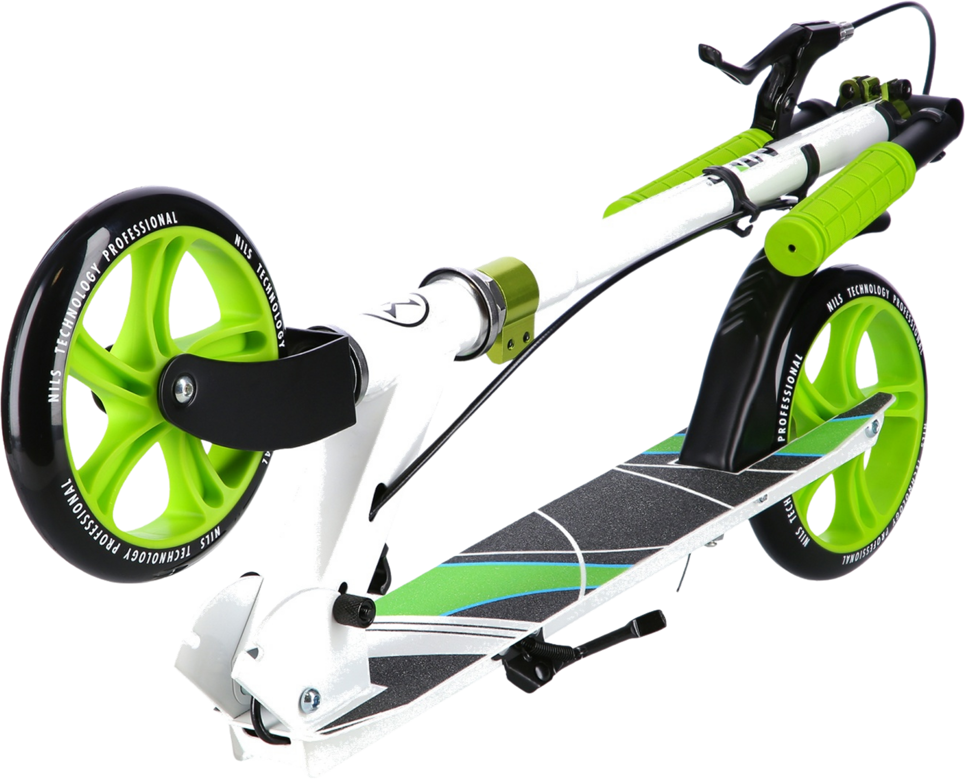 NORTHIX, Green Scooter, Foldable, Lightweight, Adjustable Height