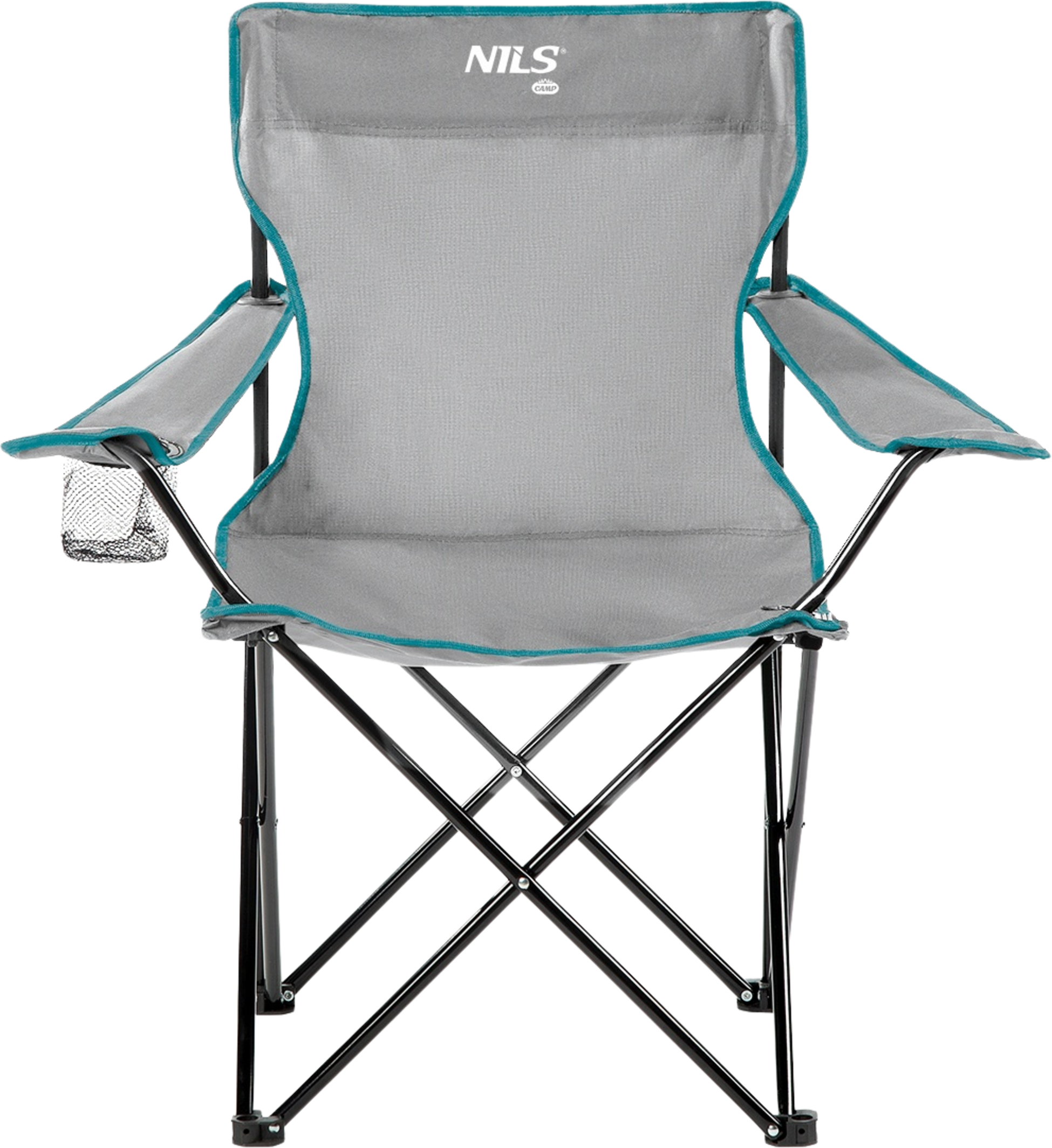 NORTHIX, Grey Folding Camping Chair, Lightweight, Portable