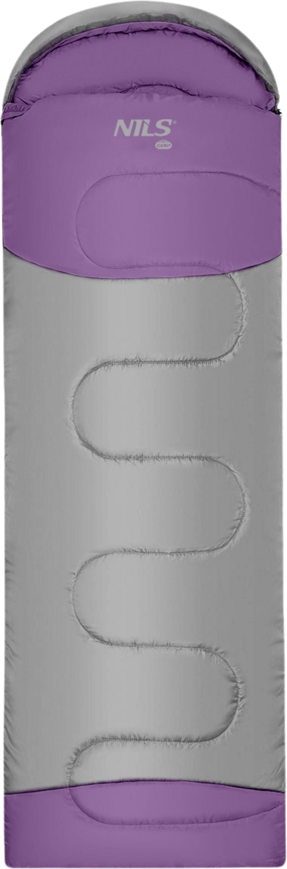 NORTHIX, Grey-violet Sleeping Bag, Size M, Lightweight