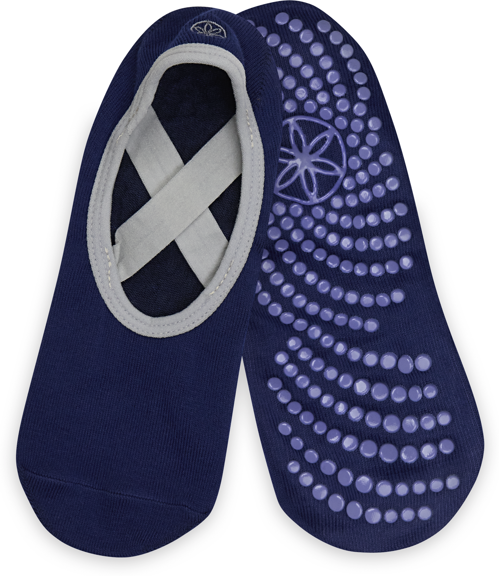 GAIAM, Grippy Yoga Barre Socks Indigo