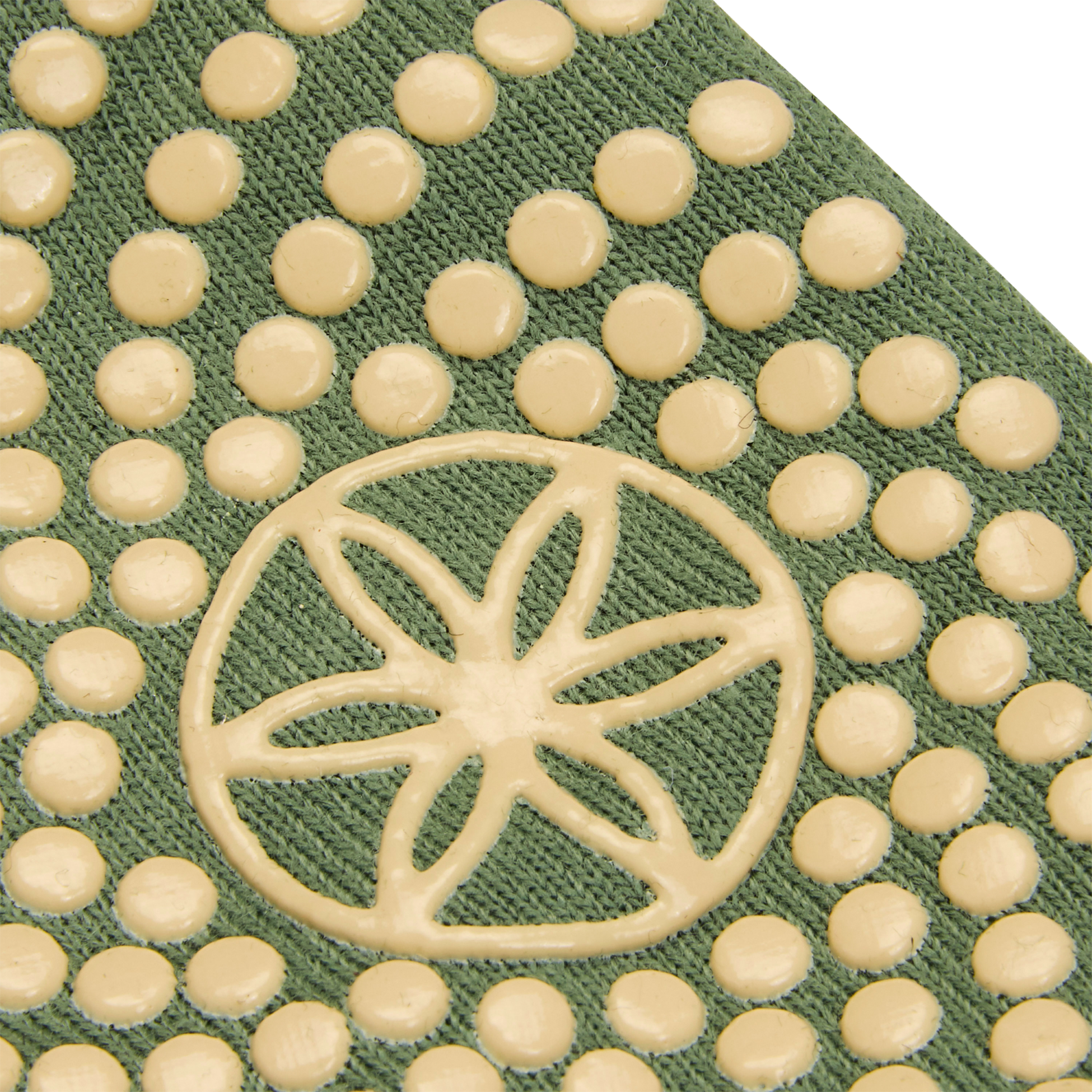 GAIAM, Grippy Yoga Barre Socks Olive Haze