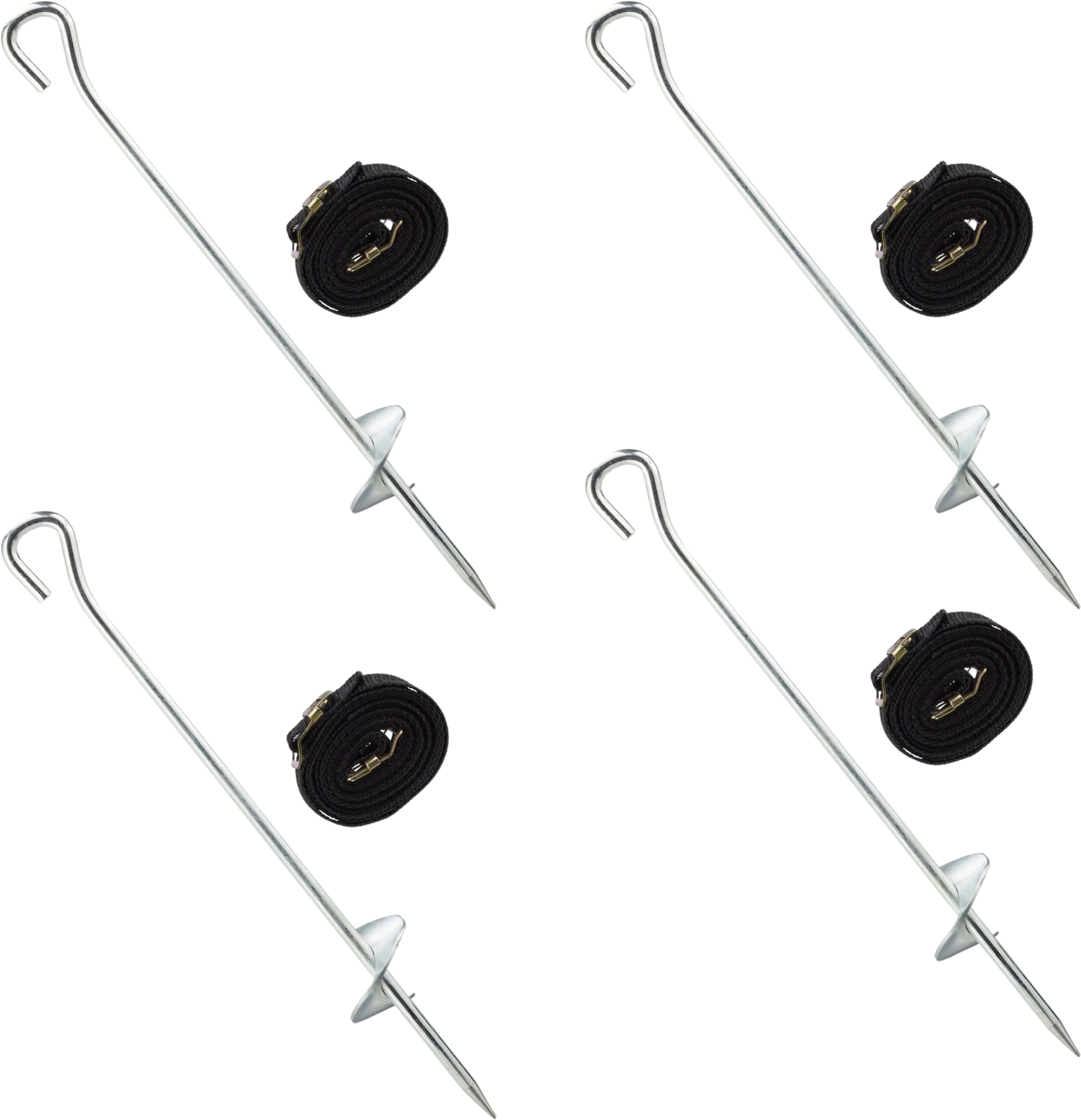 B2X, Ground Anchor Trampoline 8 Parts