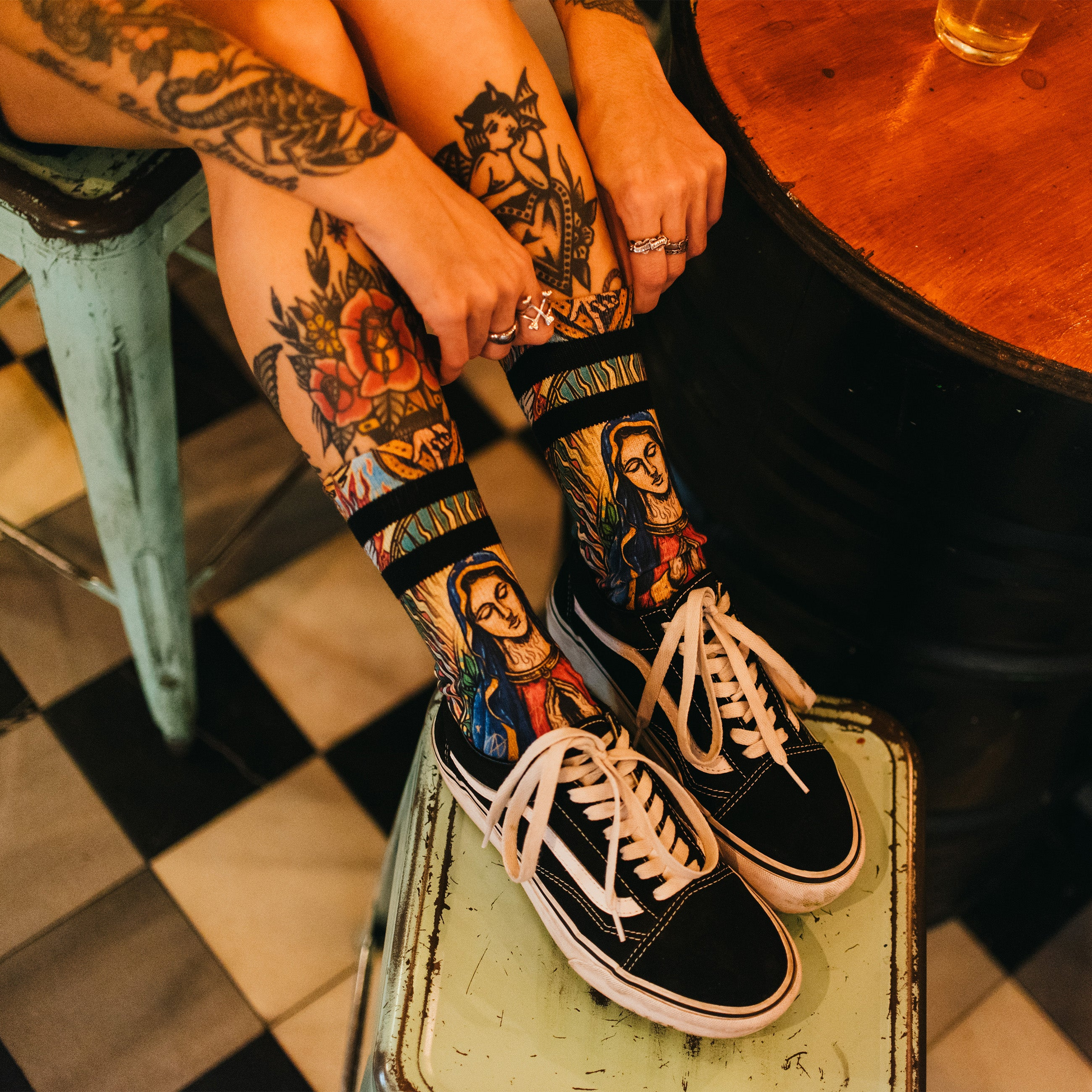 AMERICAN SOCKS, Guadalupe - Mid High