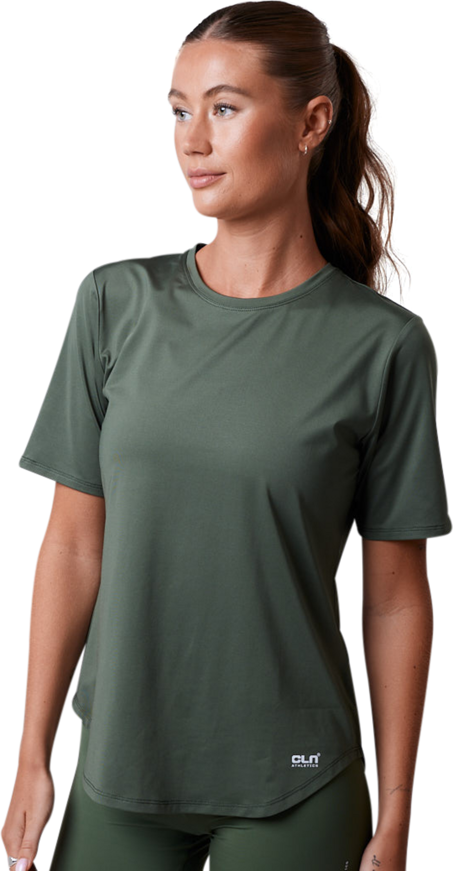 CLN ATHLETICS, Gwen T-shirt Moss Green