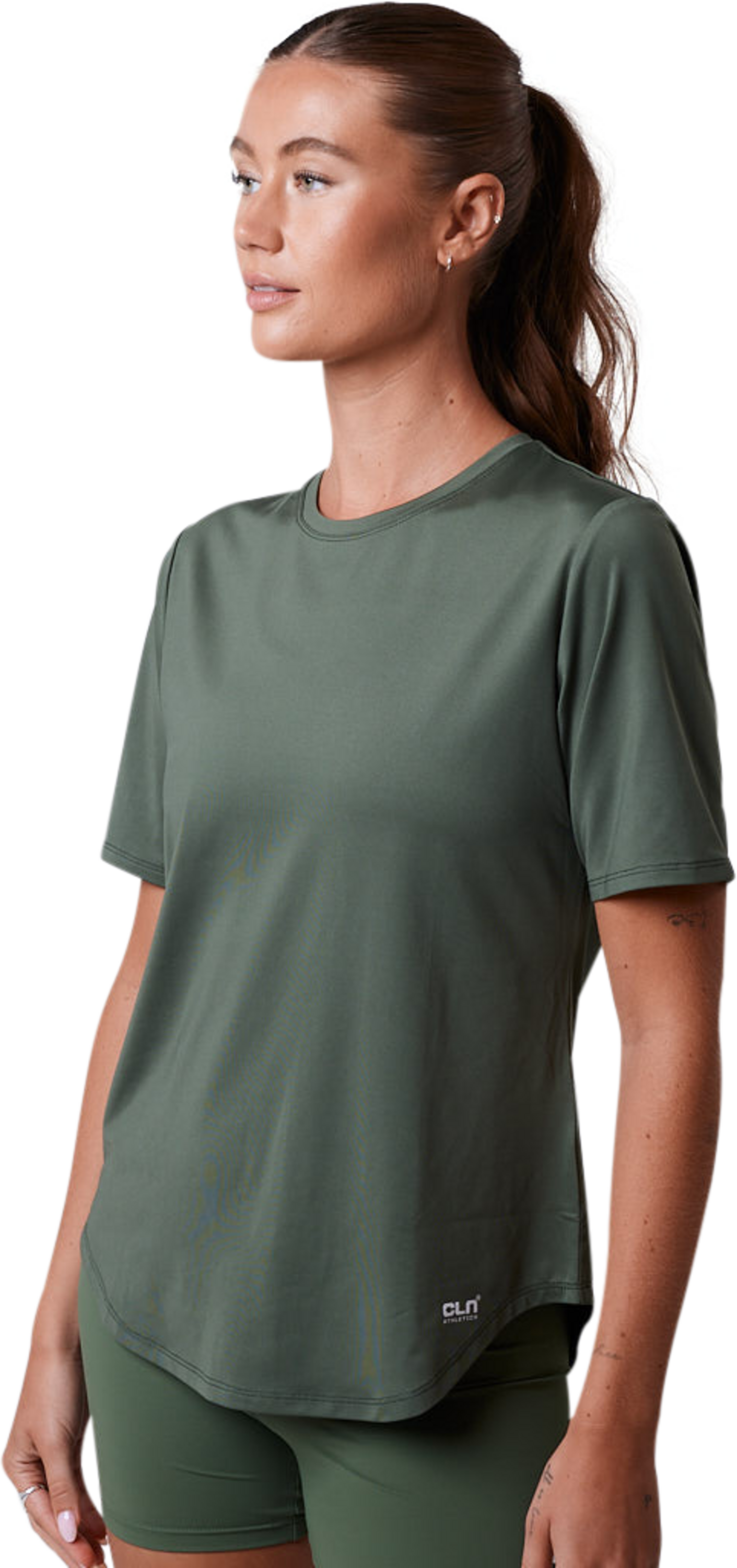 CLN ATHLETICS, Gwen T-shirt Moss Green