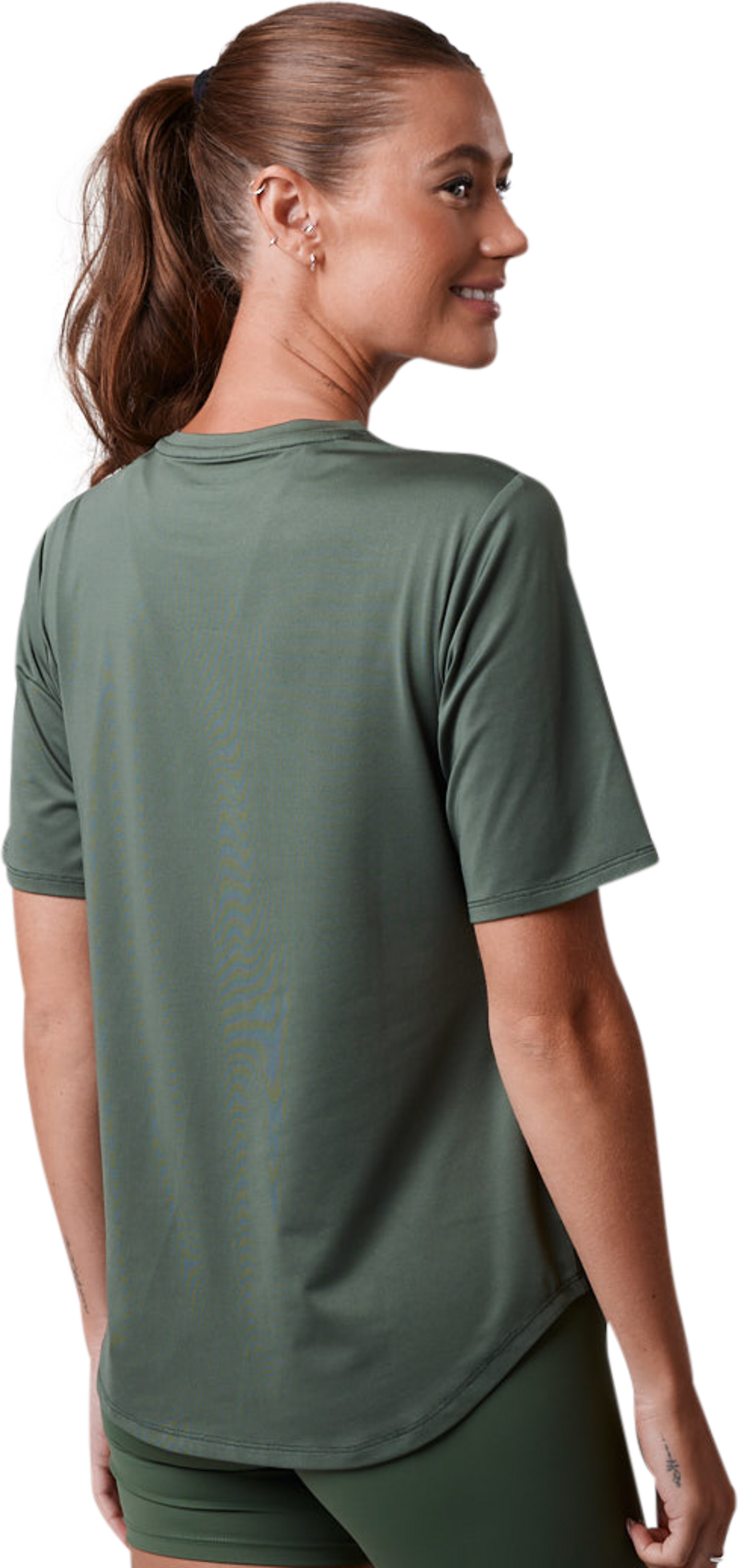 CLN ATHLETICS, Gwen T-shirt Moss Green