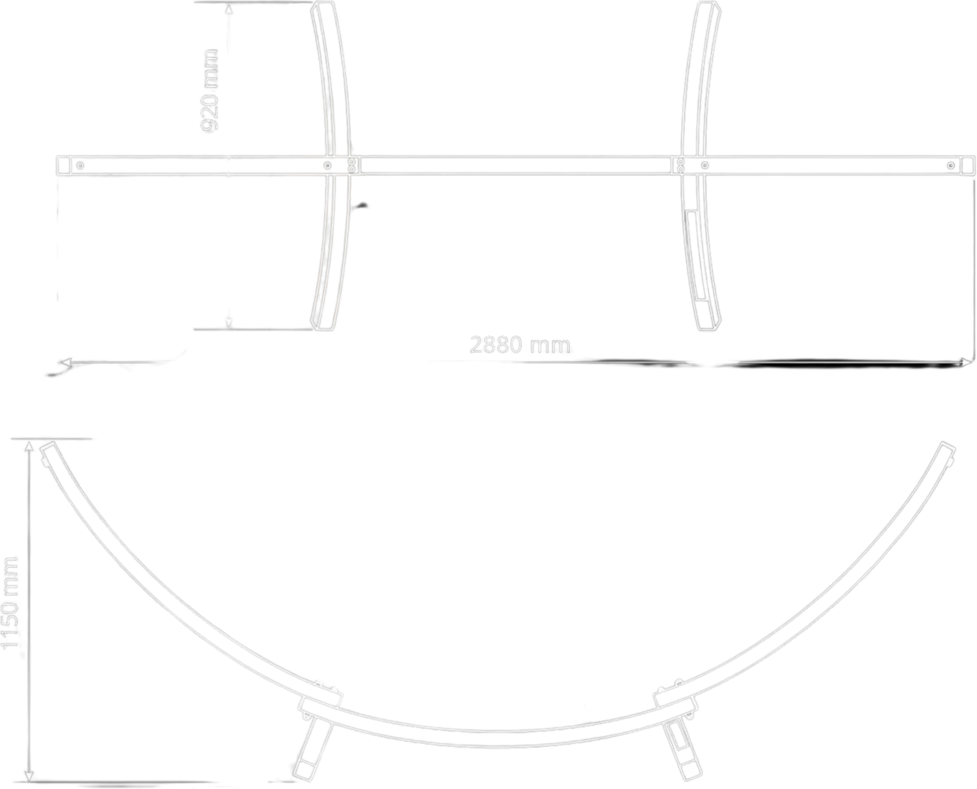 K-SPORT, H&auml;ngmatta F&ouml;r Utomhusbruk Med Ram I Outdoor Hammock