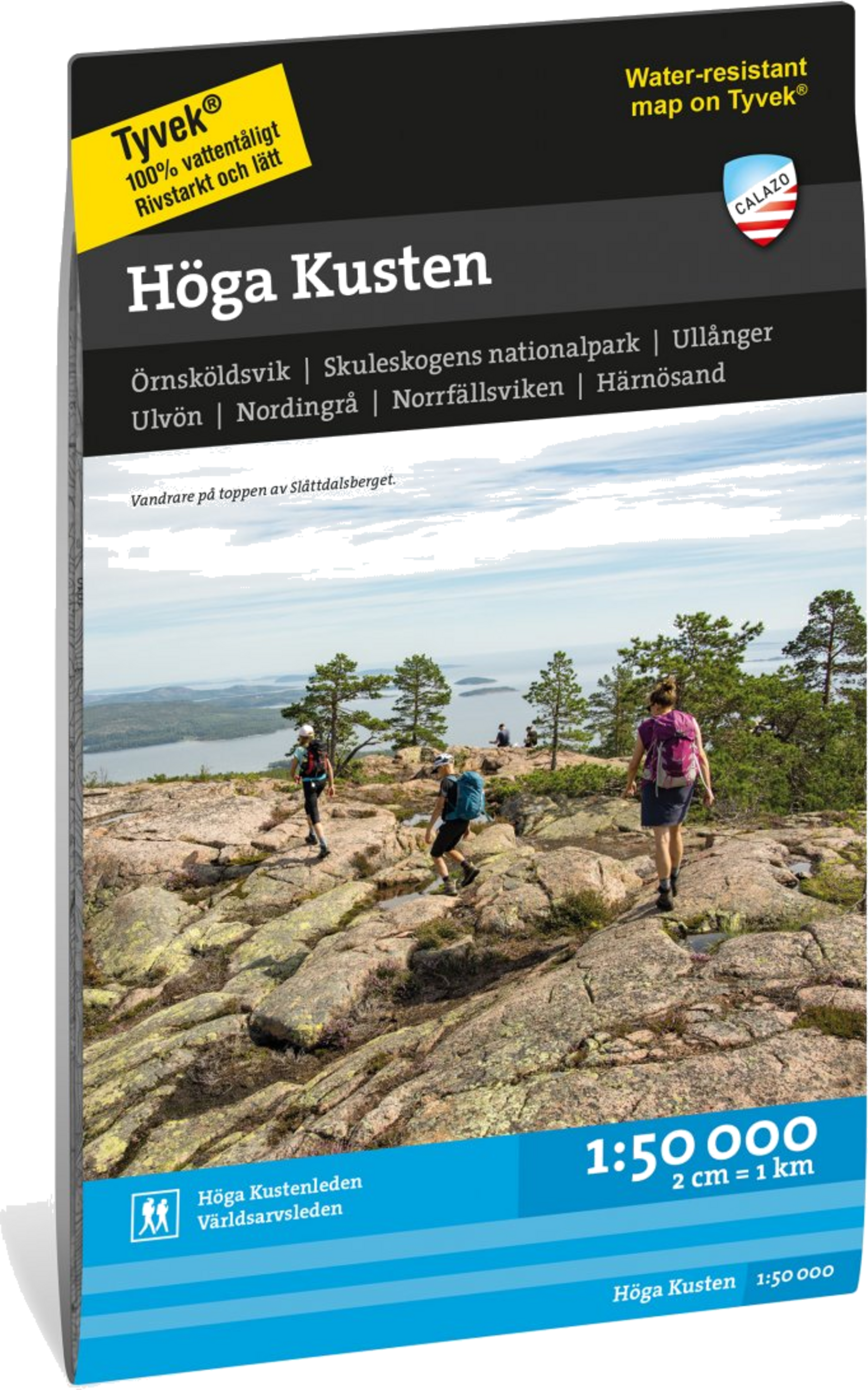 CALAZO, H&ouml;ga Kusten 1:50 000